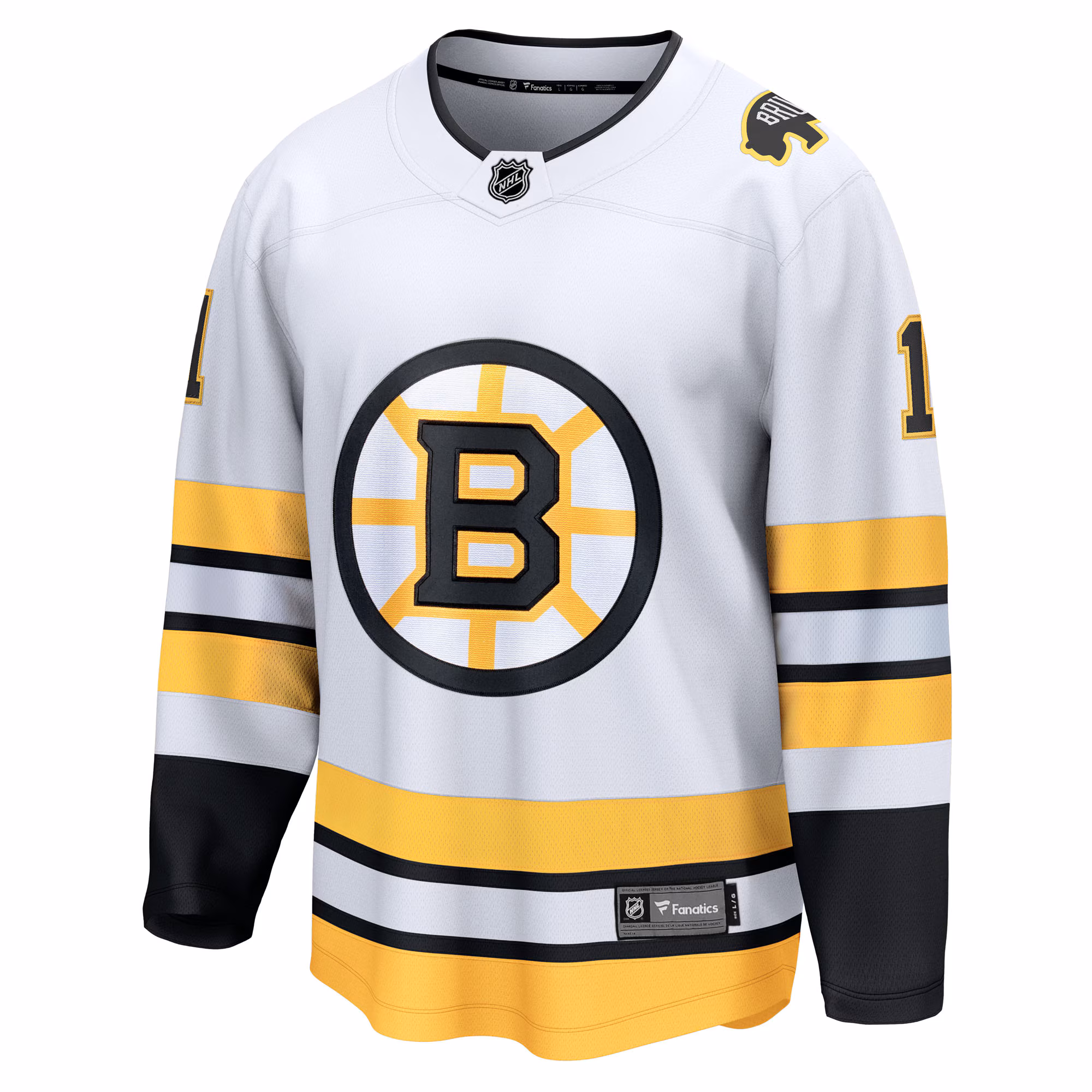Jeremy Swayman Boston Bruins Fanatics Away Breakaway Player Jersey - White