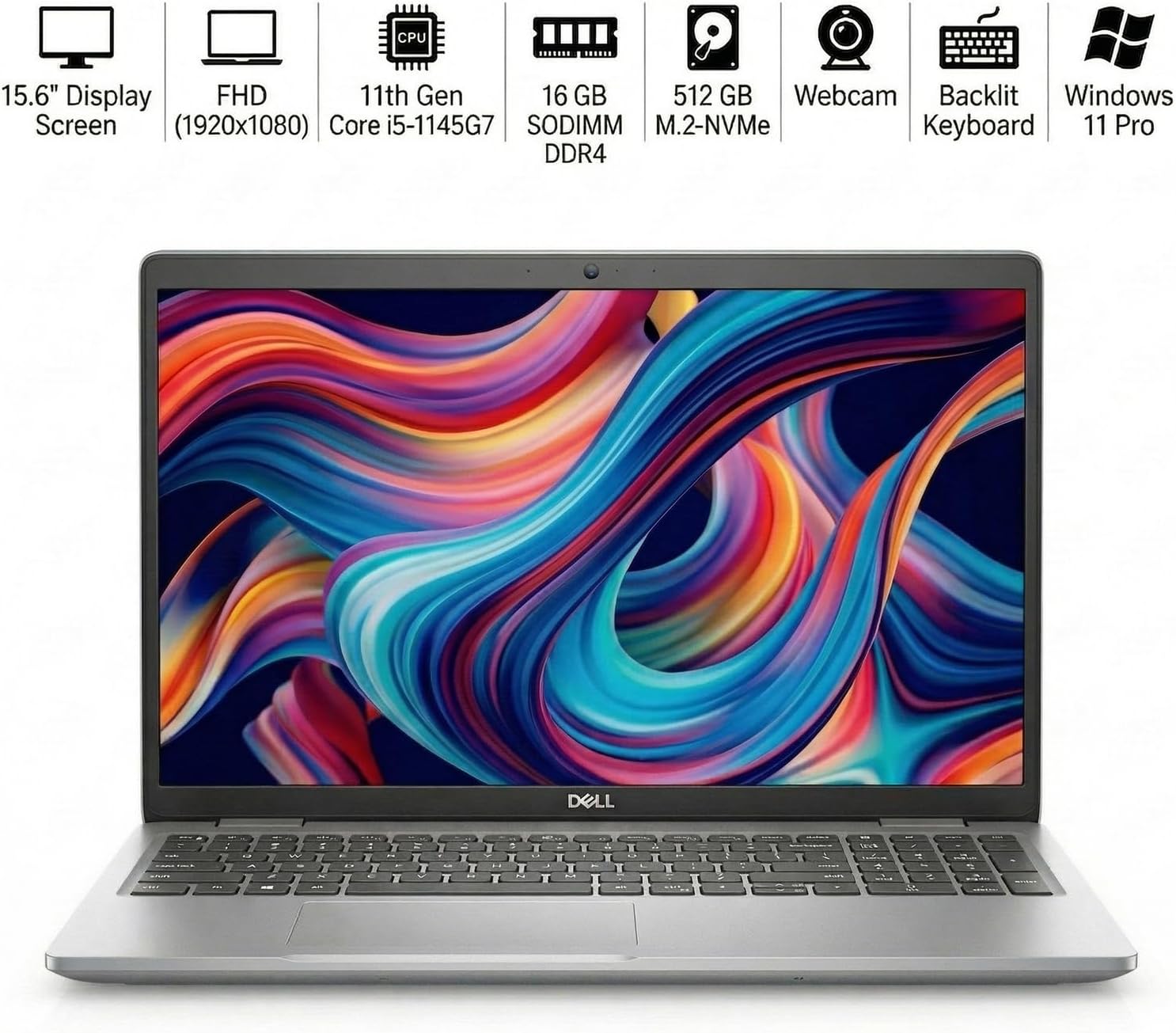 Dell 5520 Latitude Laptop 15.6