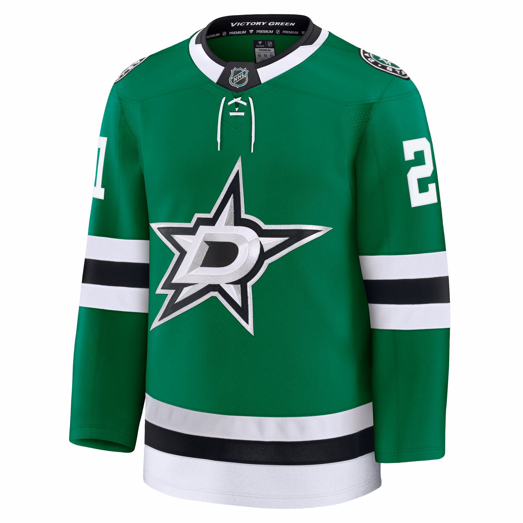 Jason Robertson Dallas Stars Fanatics Home Premium Jersey - Kelly Green