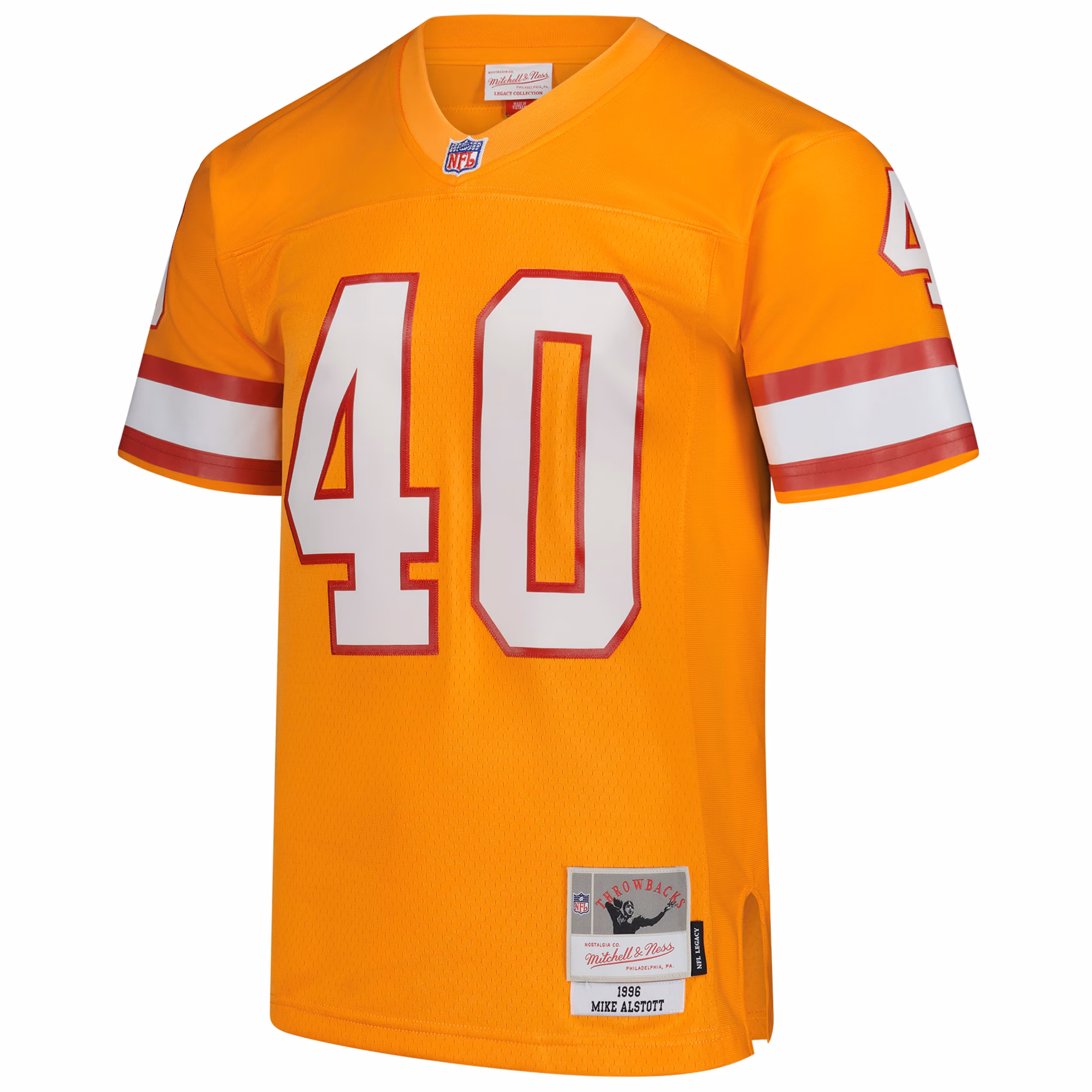 Mike Alstott Tampa Bay Buccaneers Mitchell & Ness Legacy Replica Jersey - Orange