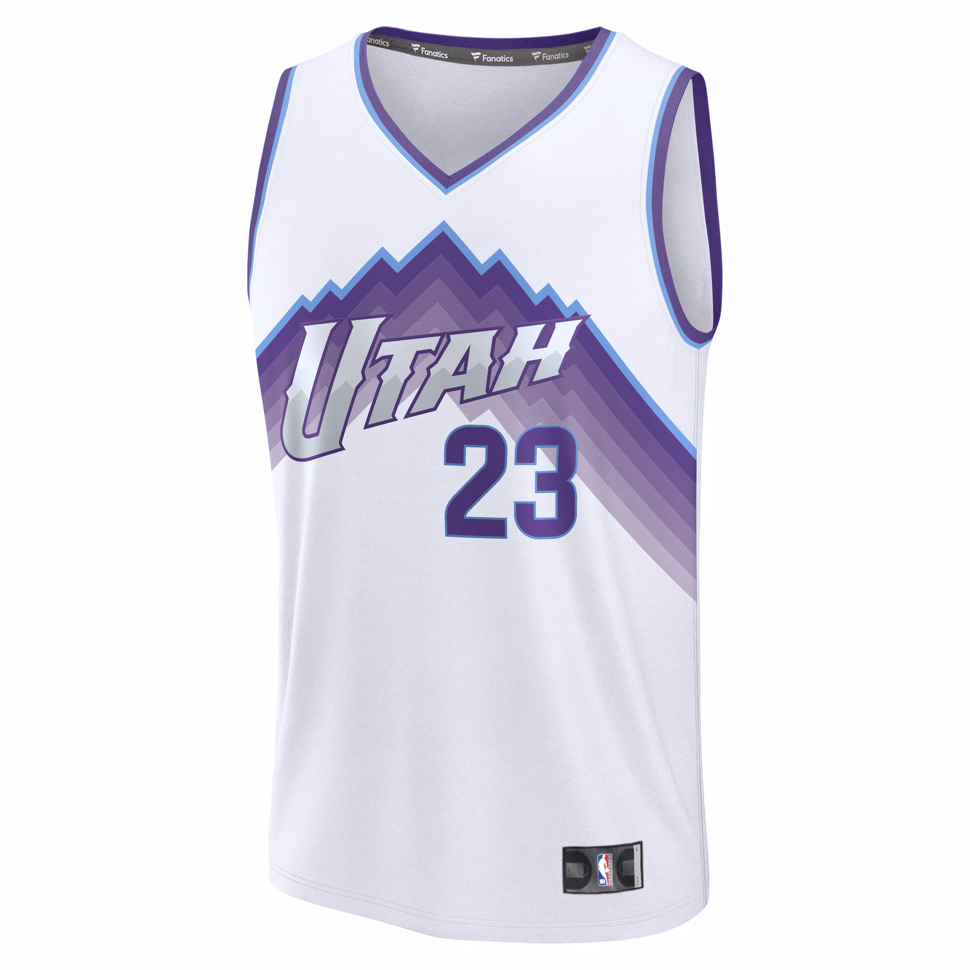 Lauri Markkanen Utah Jazz Fanatics Fast Break Replica Jersey - Association Edition - White