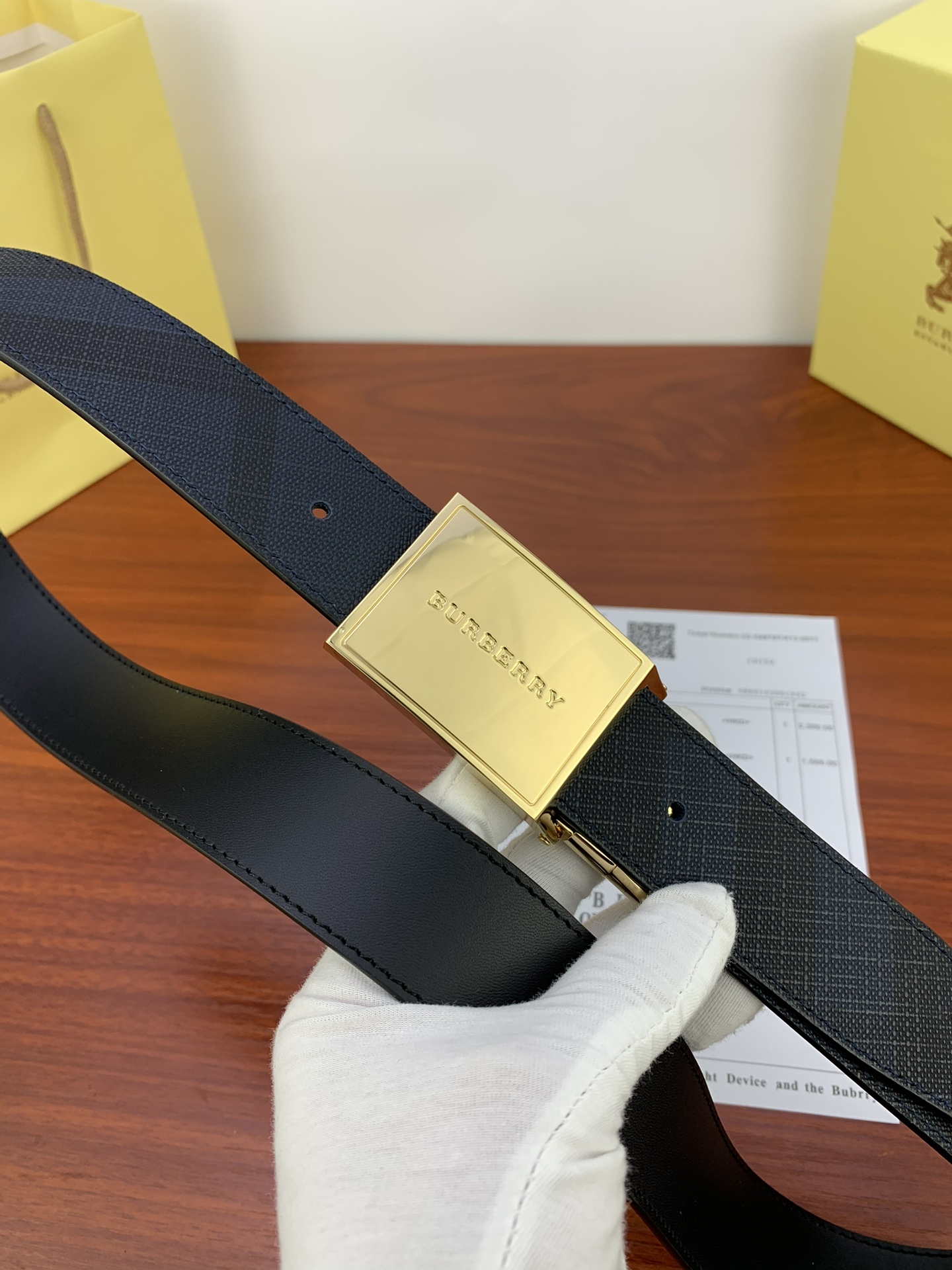 Burberry belt-109