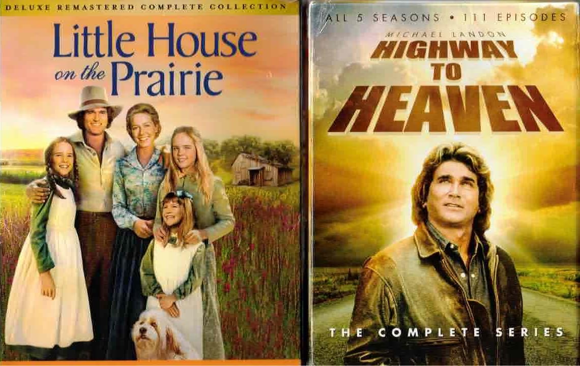 Highway To Heaven DVD & Little House on the Prairie TV DVD Bundle