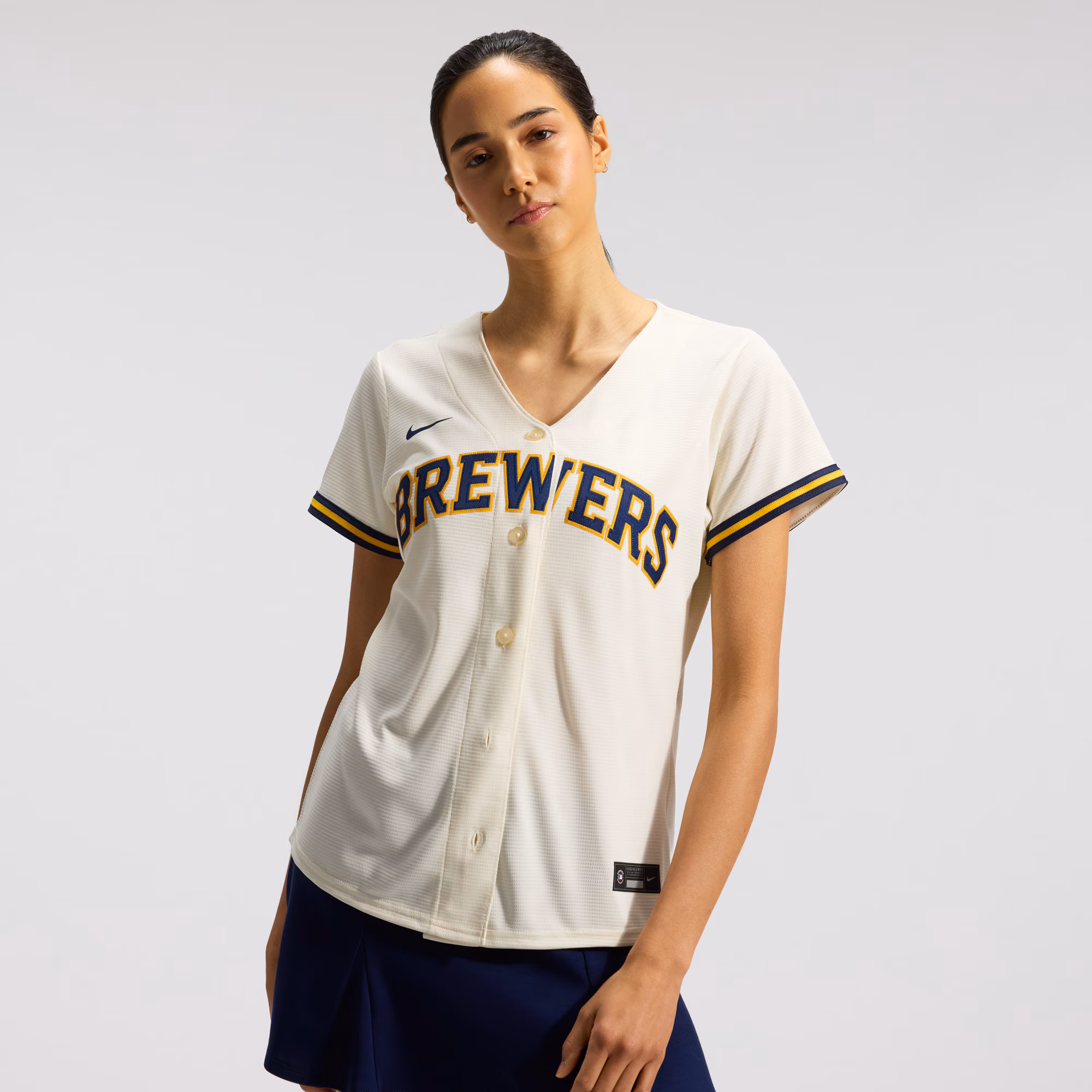 Sal Frelick Milwaukee Brewers Nike Women's Home Replica Jersey - Cream