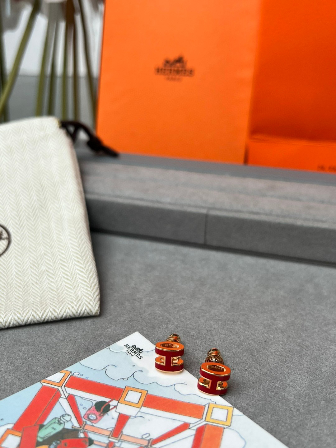 Hermes earrings-24