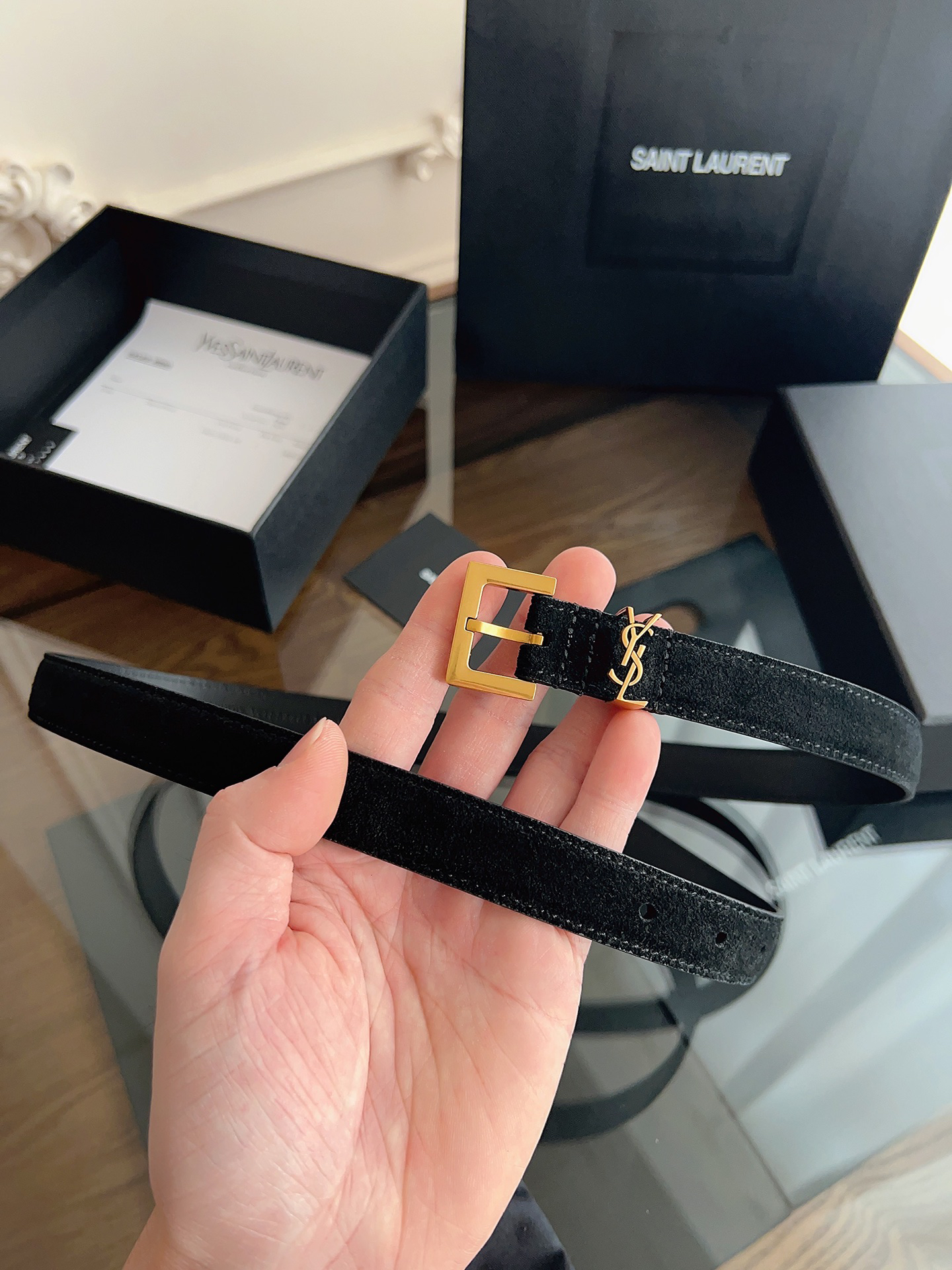YSL belt-90
