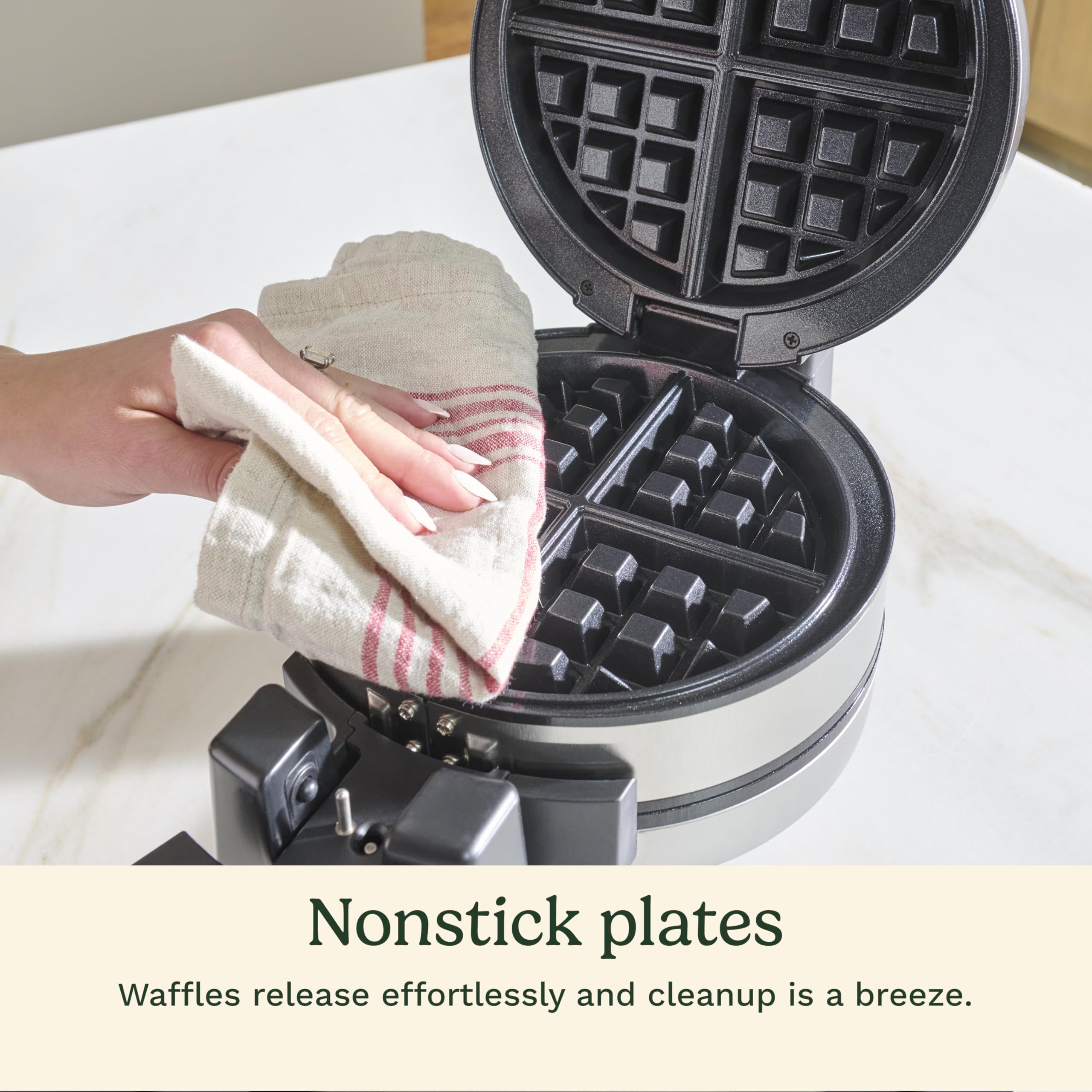 CUISINART Double Flip Belgian Waffle Maker - Stainless Steel