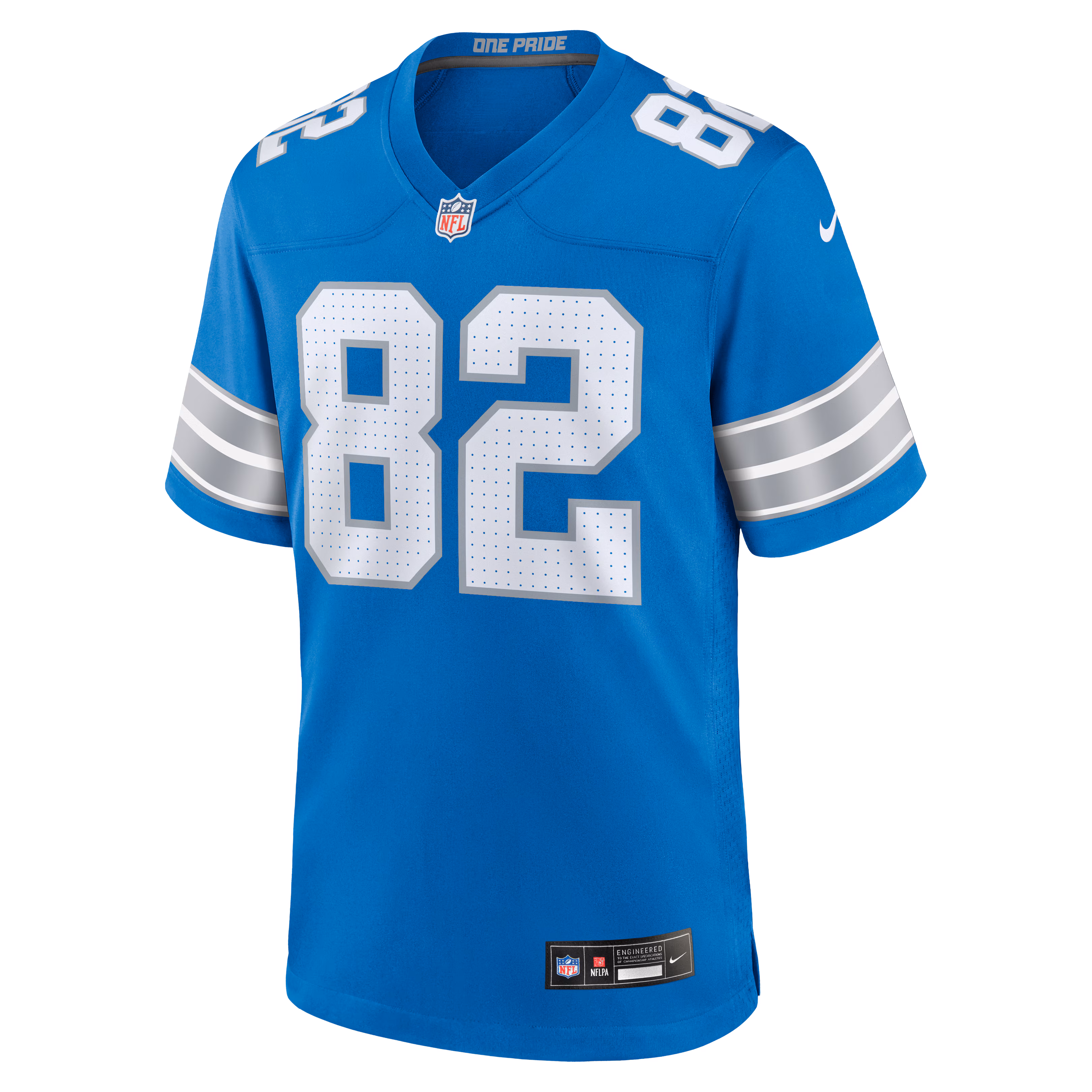 Thomas Gordon Detroit Lions Nike Team Game Jersey -  Blue