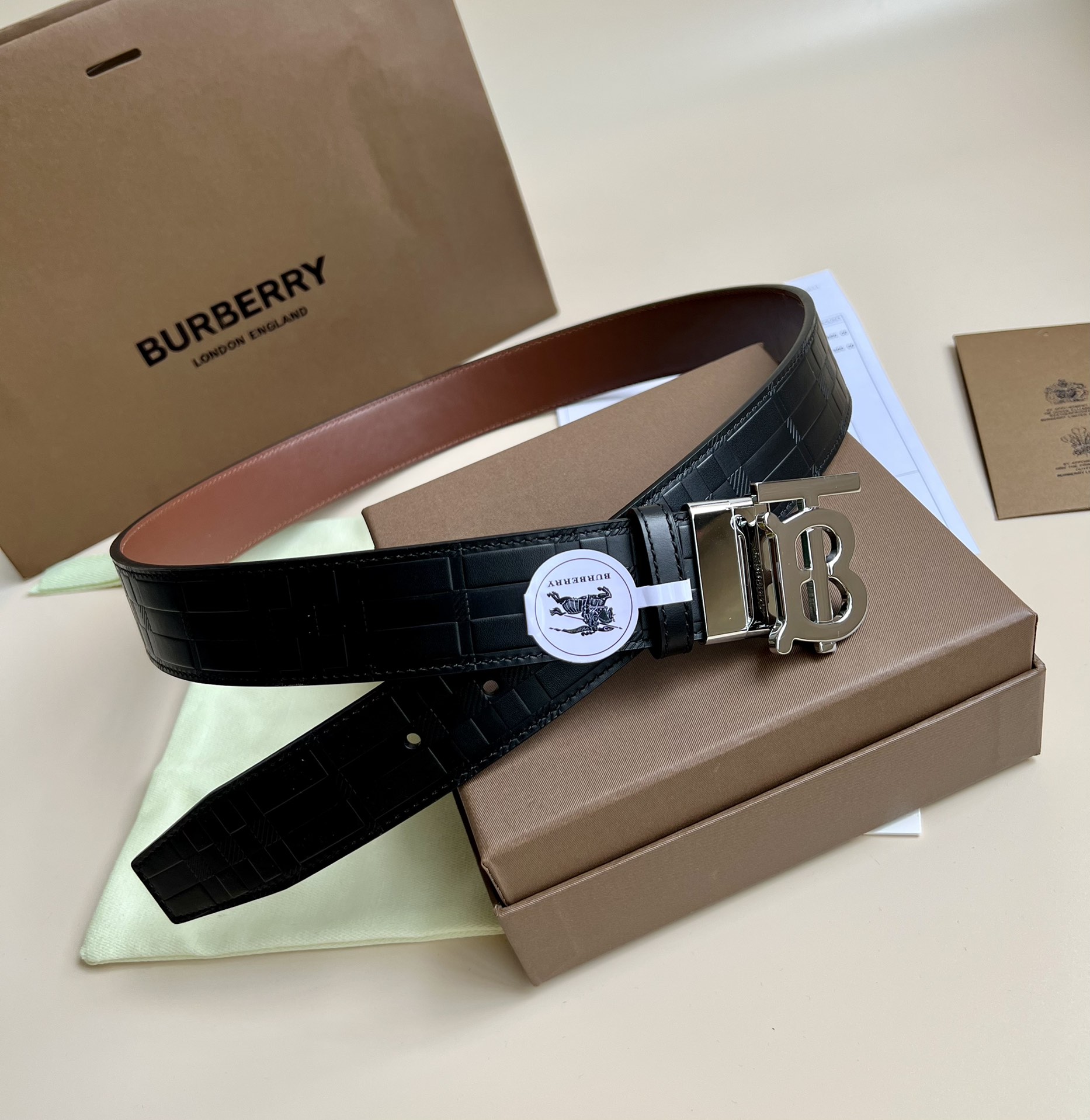 Burberry belt-16