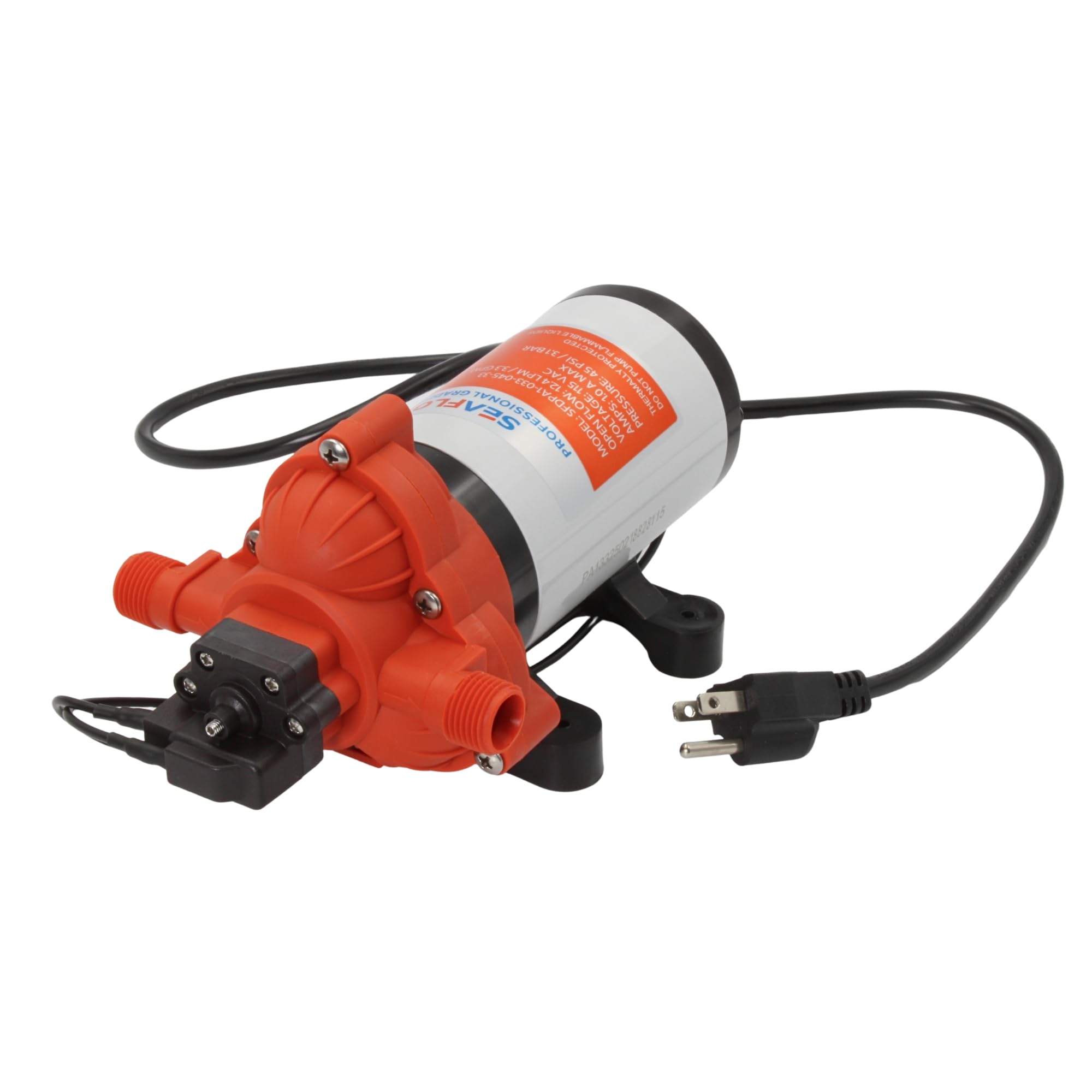 SEAFLO 33 Series Water Pump | 110V AC 3.3 GPM Self Priming