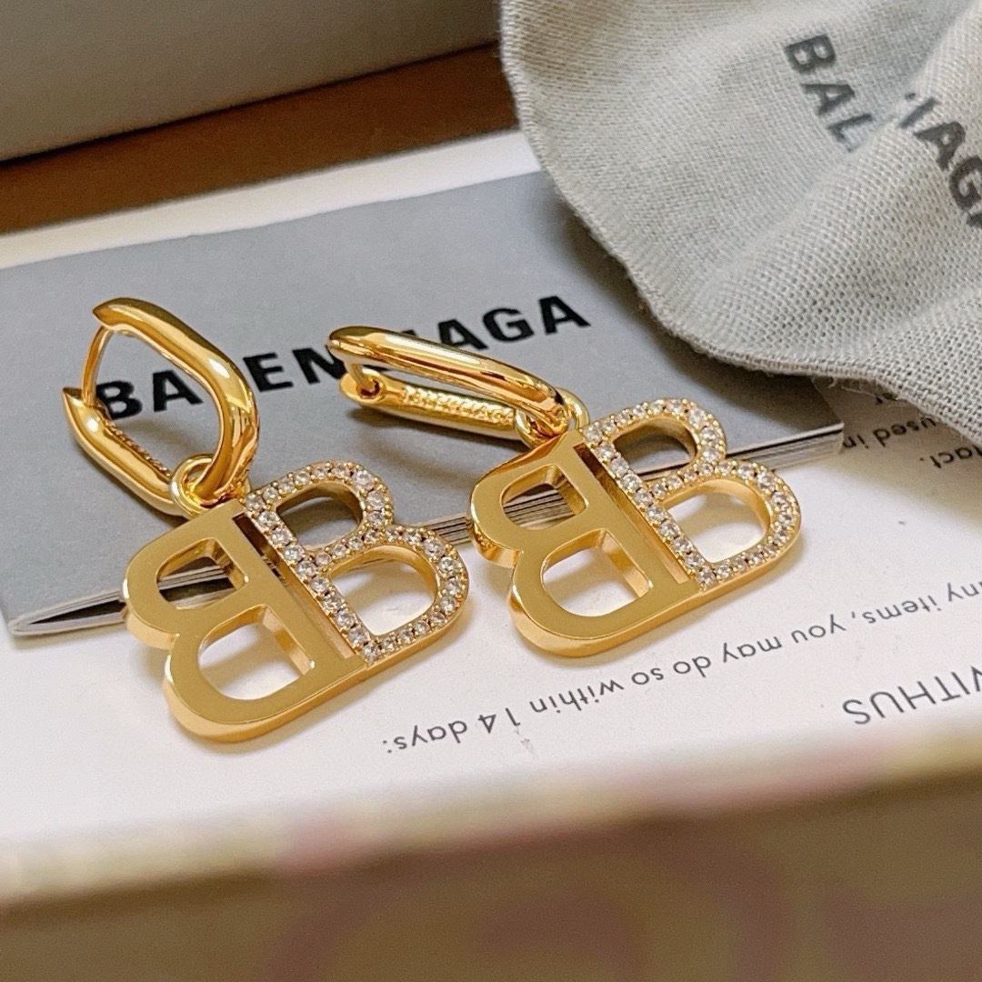 Balenciaga earrings-2