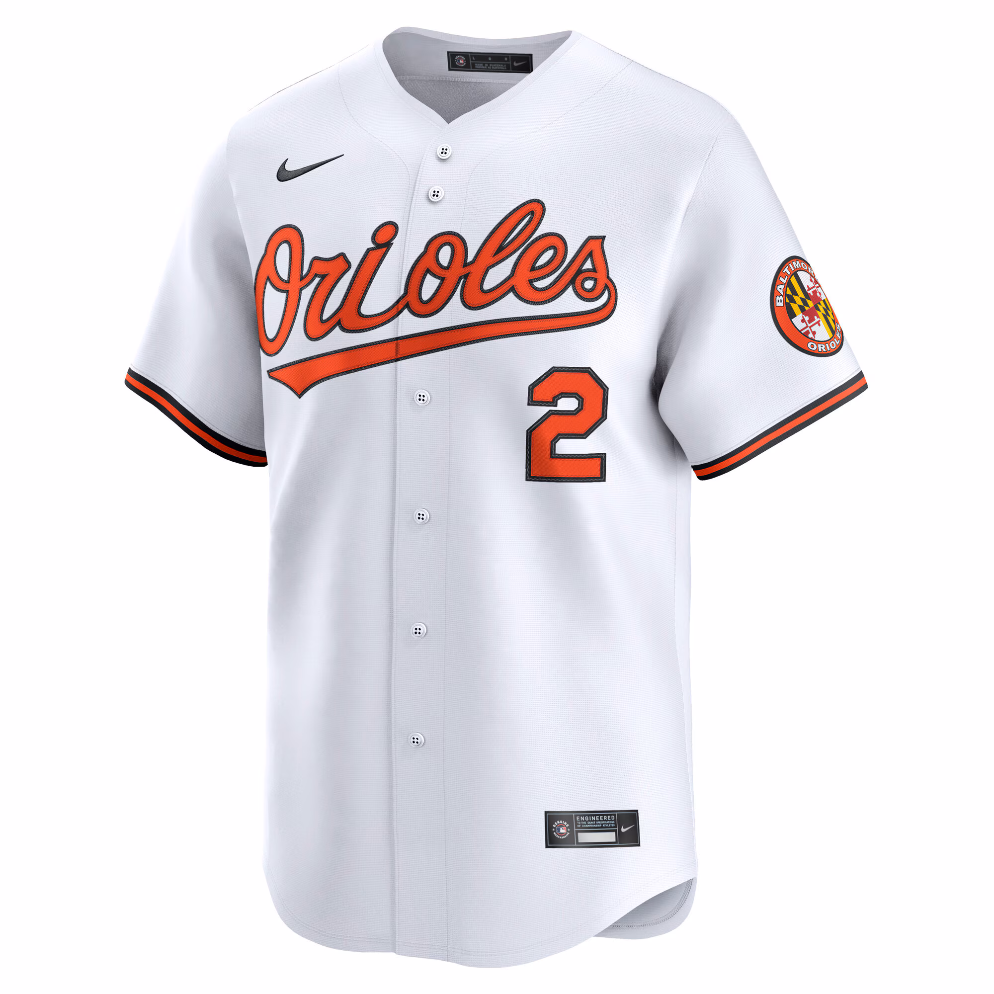 Gunnar Henderson Baltimore Orioles Nike Limited Player Jersey - White