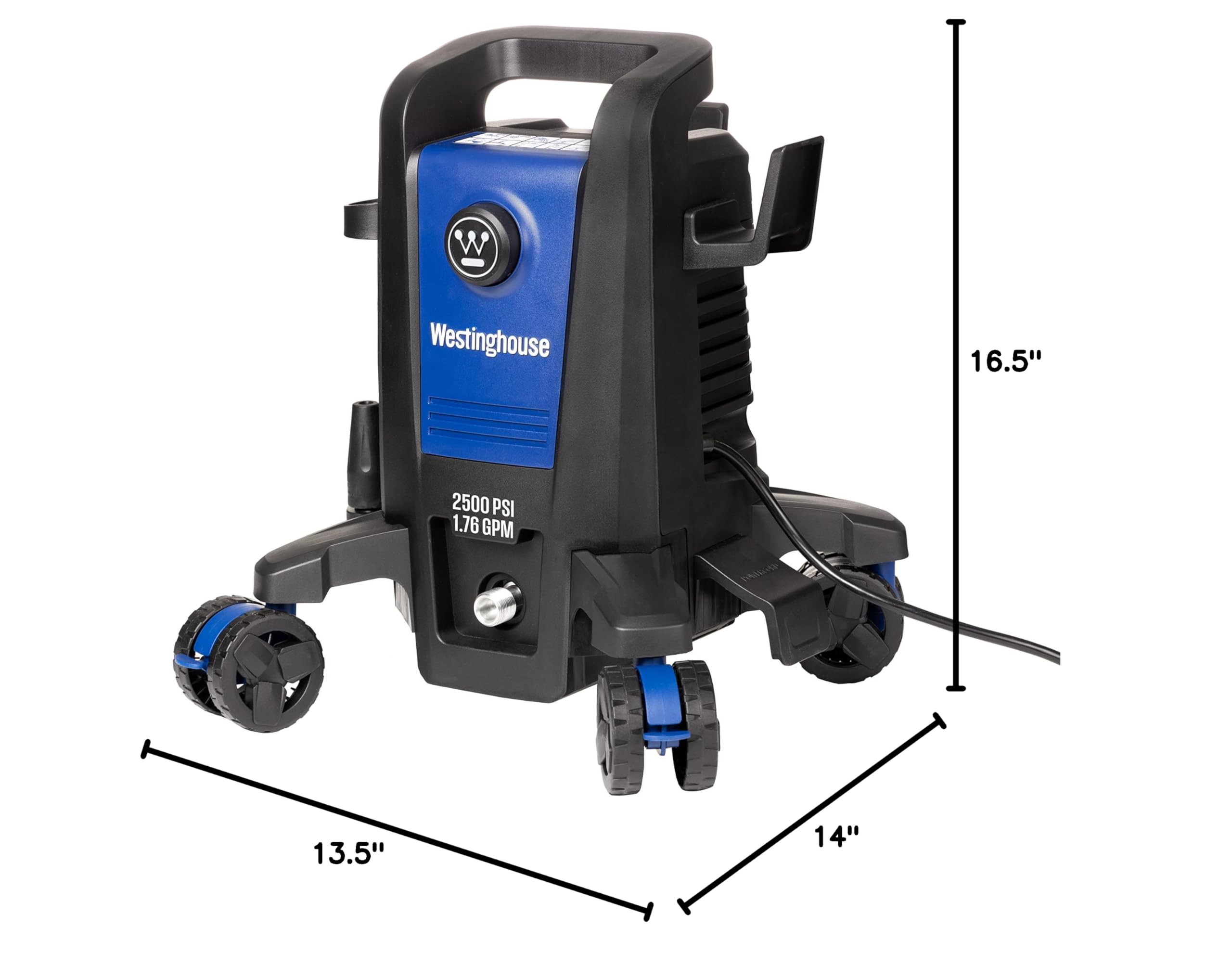WESTINGHOUSE ePX3500 Electric Pressure Washer, 2500 PSI, 1.76 GPM