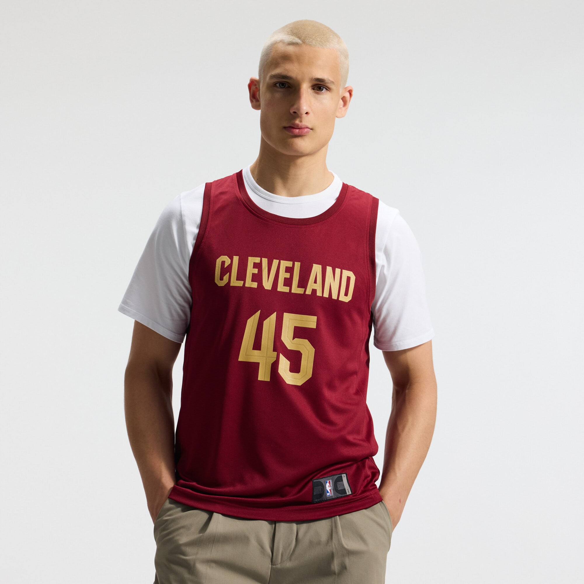 Donovan Mitchell Cleveland Cavaliers Fanatics Fast Break Replica Jersey - Icon Edition - Wine