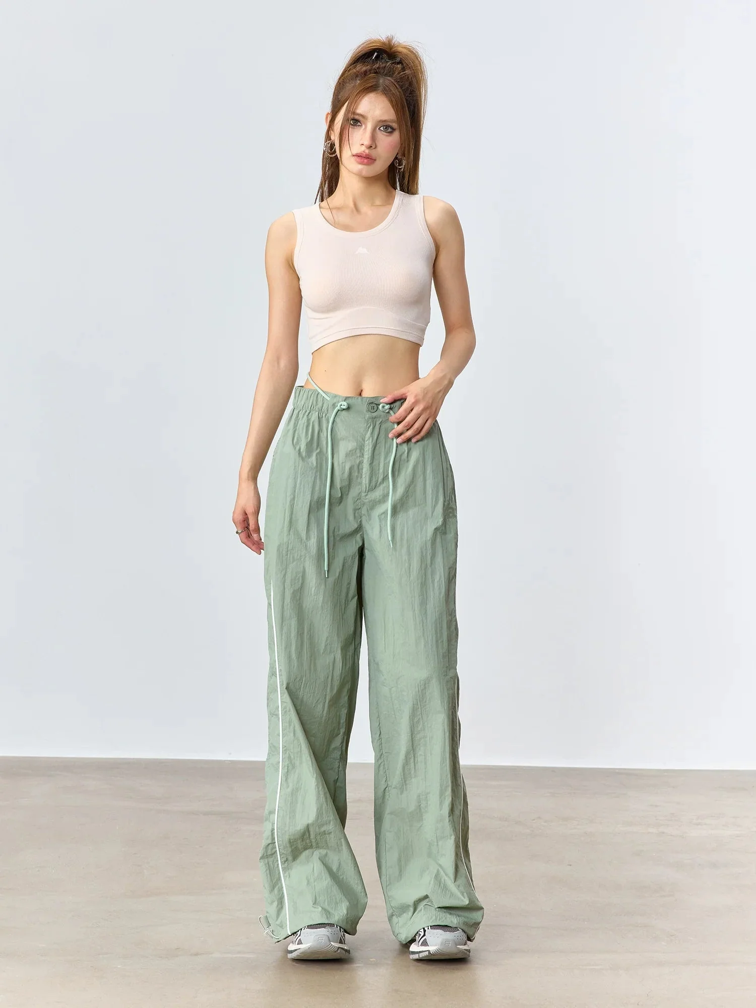 Summer Breathable Casual Overalls Jazz Pants KT3193