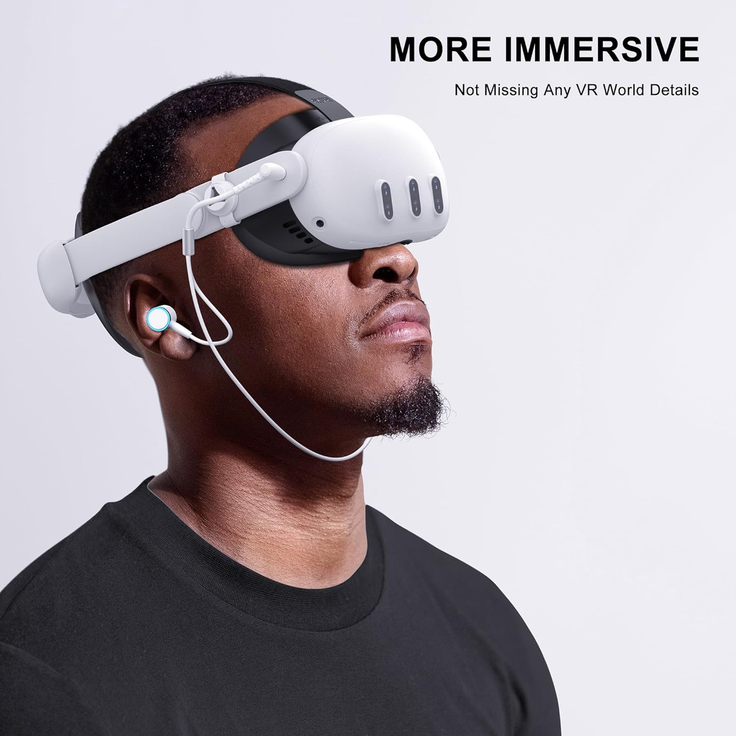 Noise-Isolating in-Ear Headphones for Quest 3