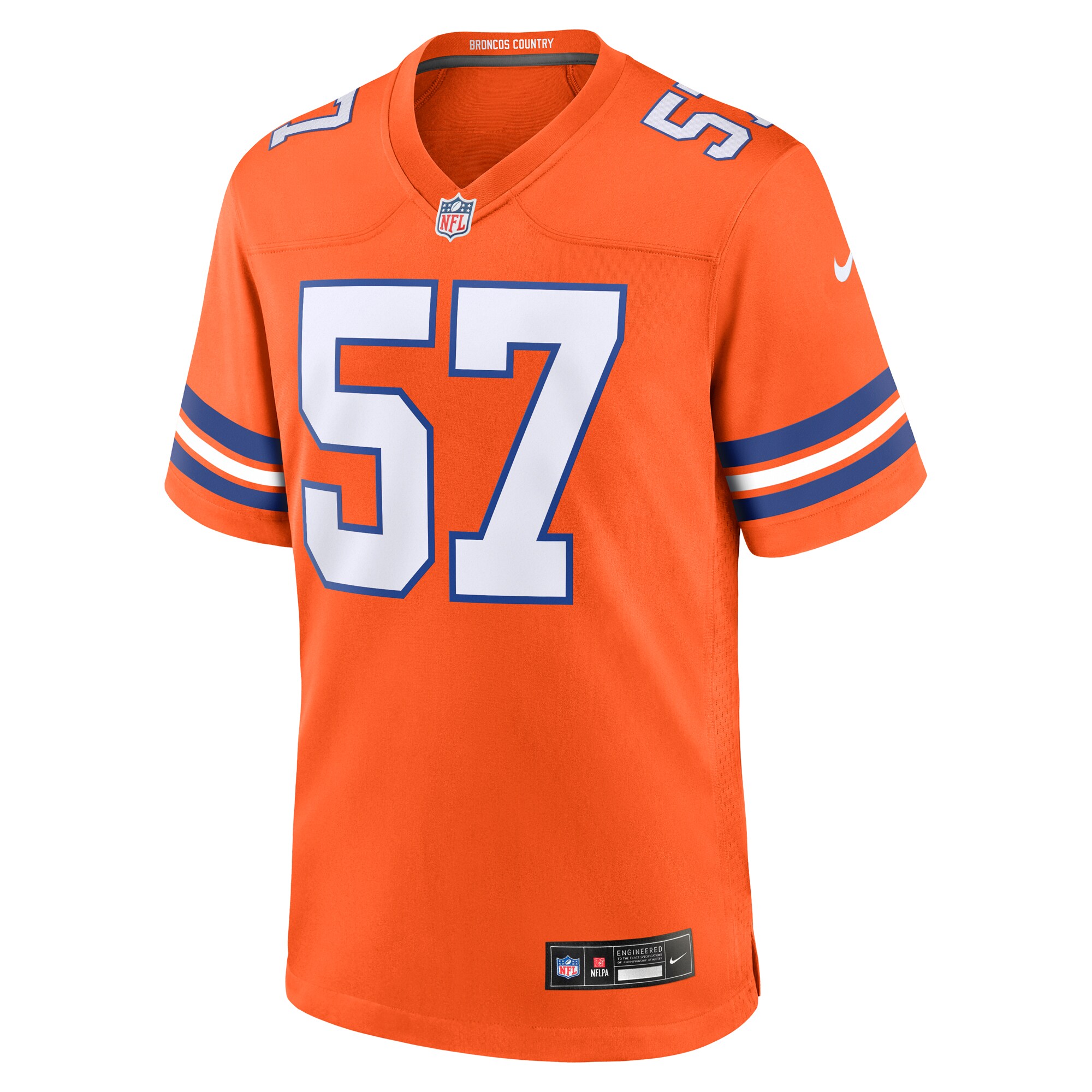 Tom Jackson Denver Broncos Nike Retired Player Alternate Game Jersey - Orange