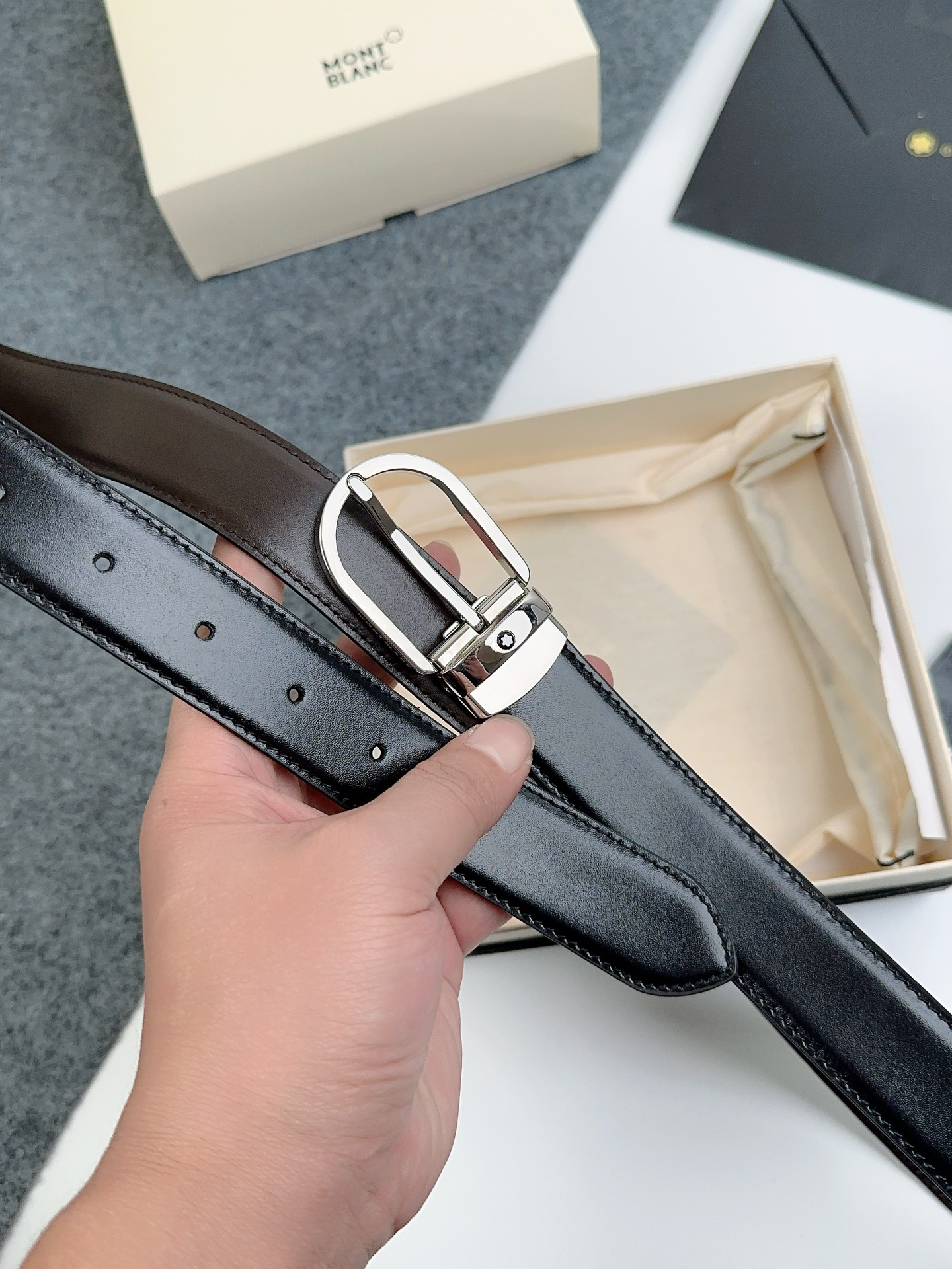 Montblanc belt-126