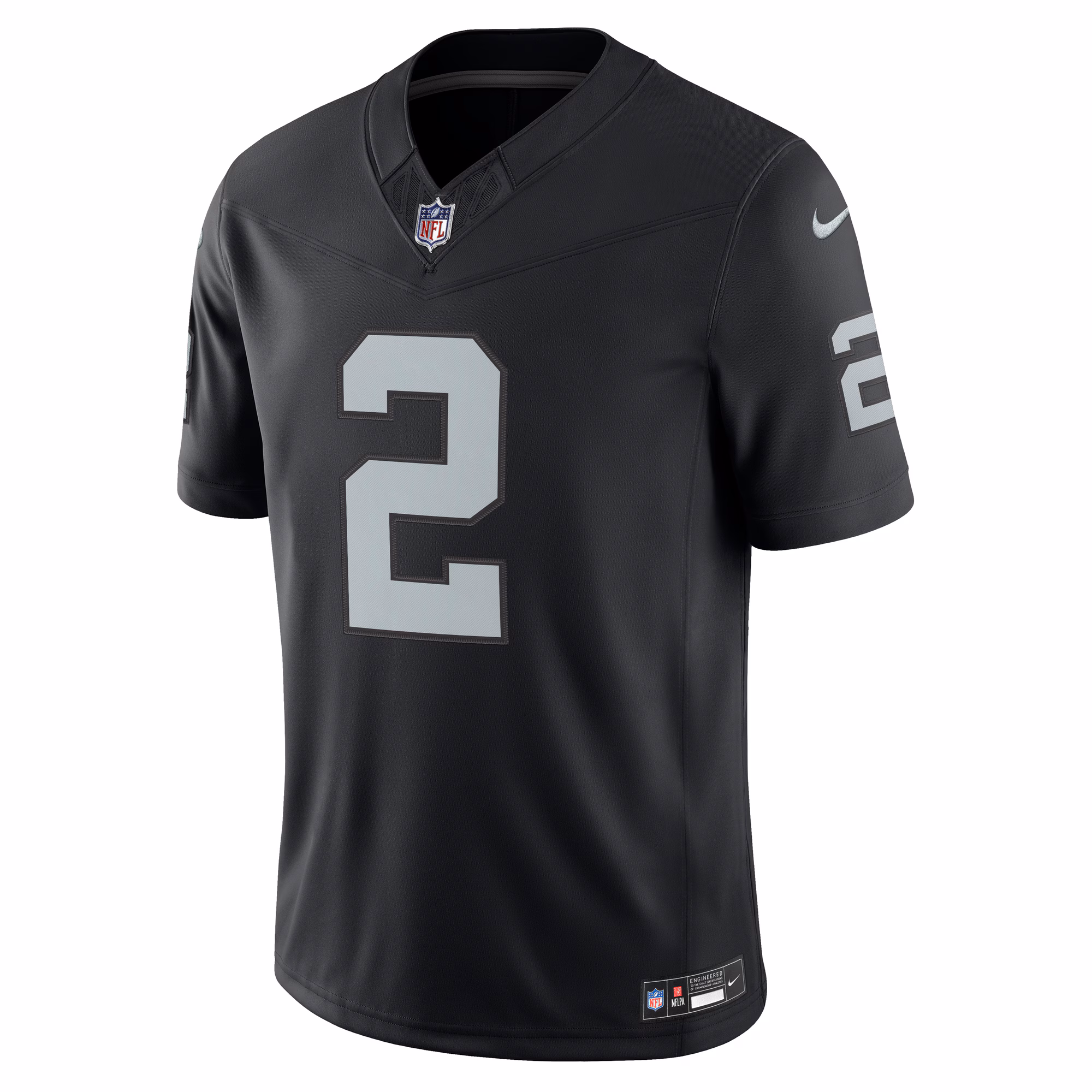 Ashton Jeanty Las Vegas Raiders Nike Vapor F.U.S.E. Stitched Limited Jersey - Black