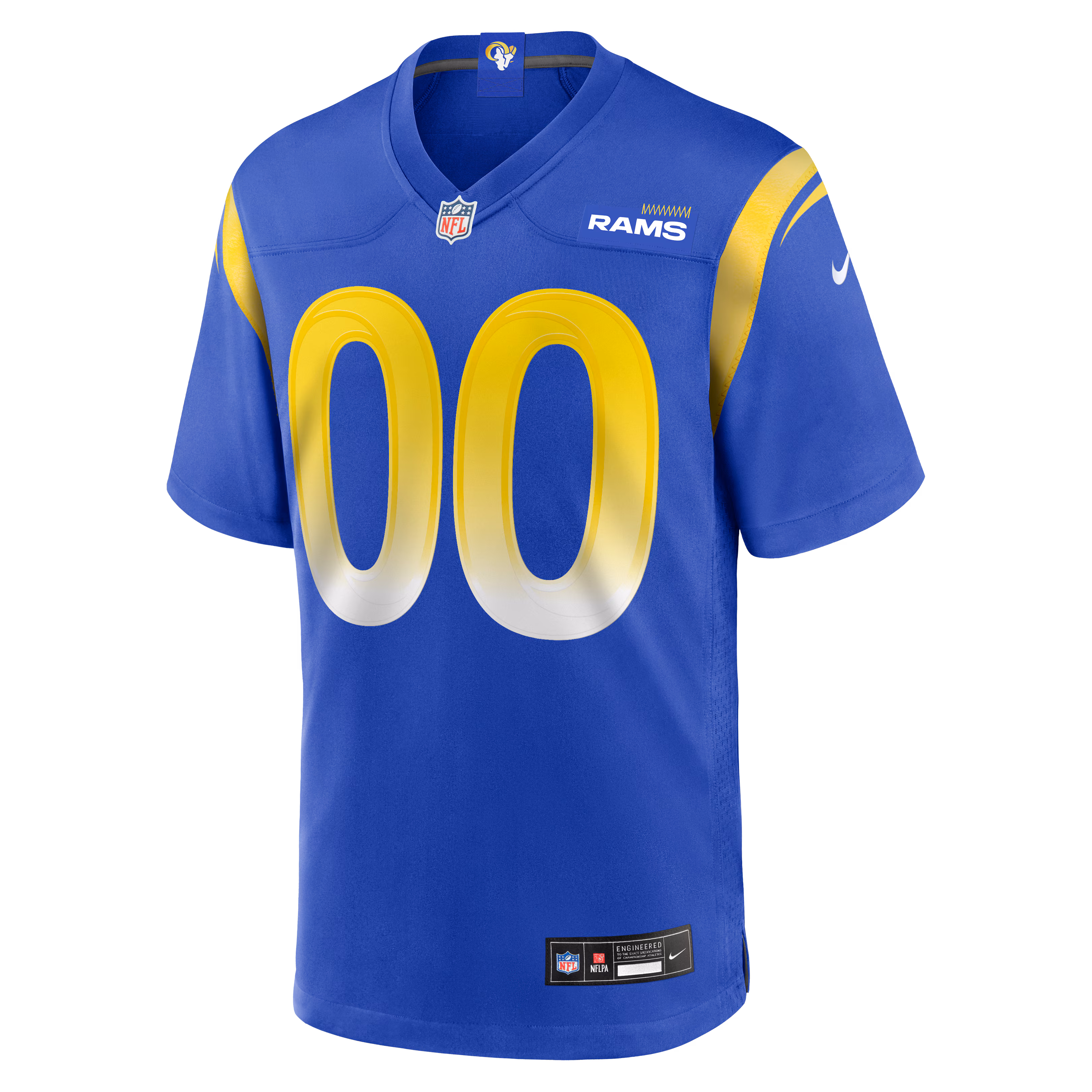 Los Angeles Rams Nike Custom Game Jersey - Royal