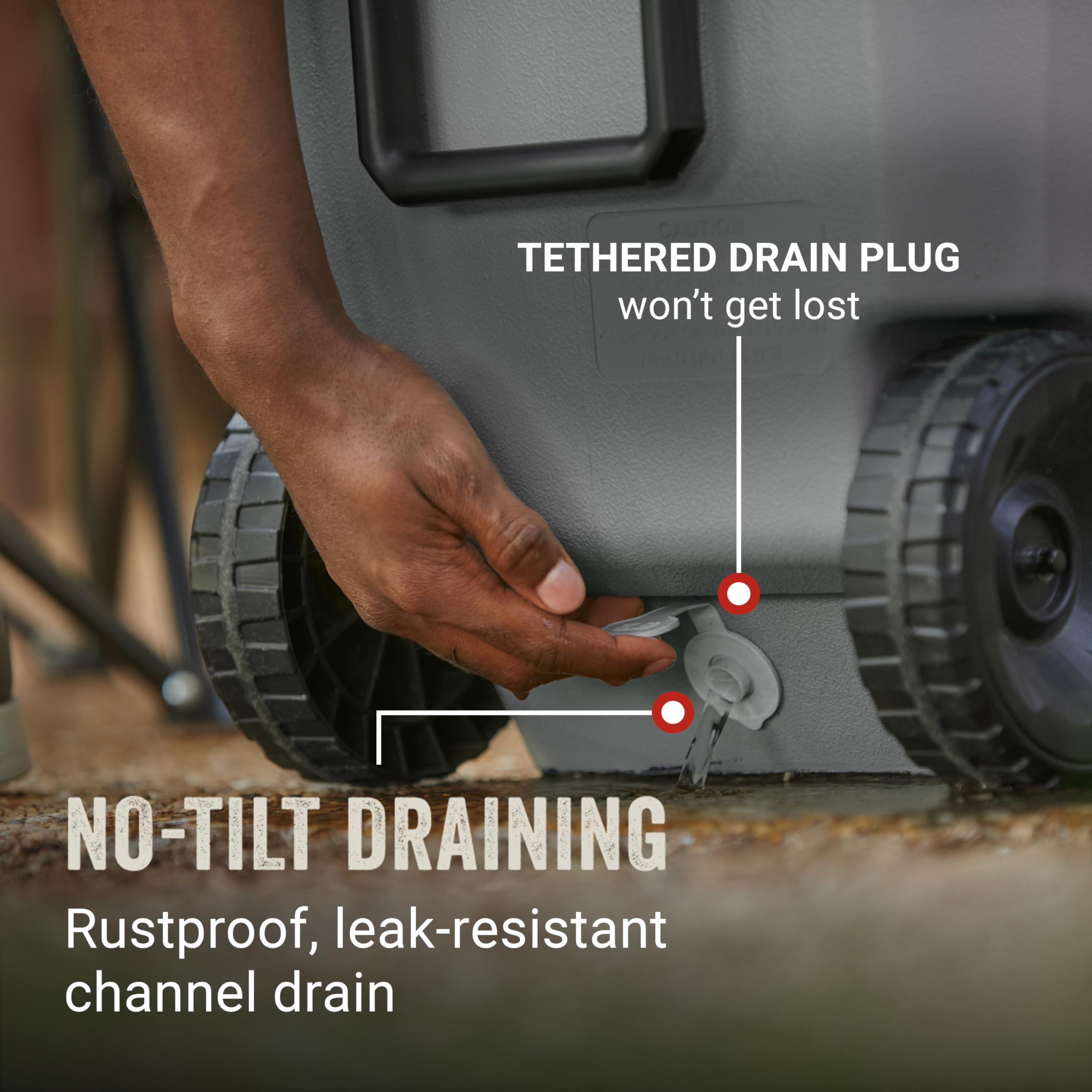 COLEMAN Classic Series 100-Quart Insulated Rolling Cooler