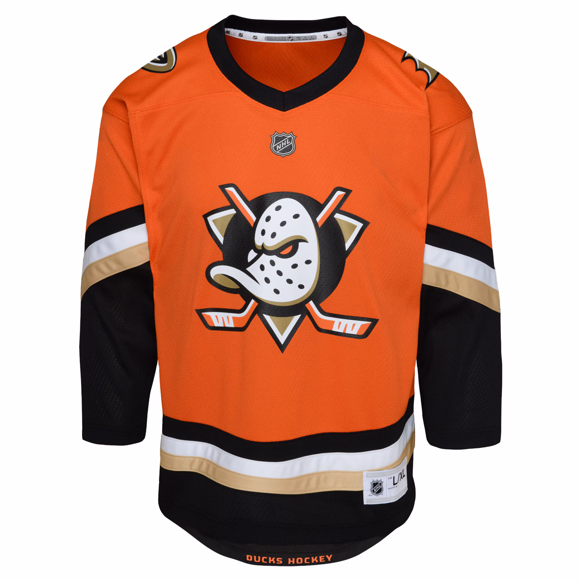 Anaheim Ducks Youth Home Replica Jersey - Orange