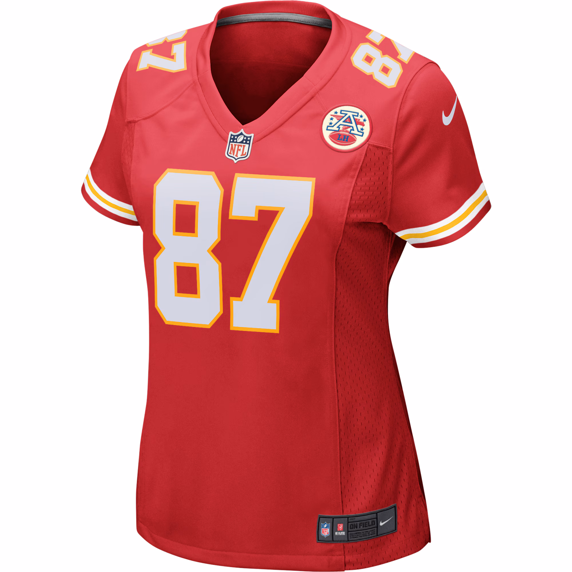 Travis Kelce Kansas City Chiefs Nike Women's Game Jersey - Red