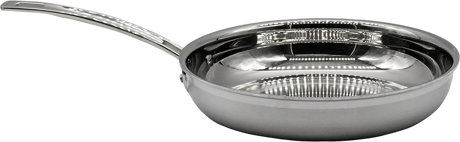 MultiClad Pro Stainless-Steel Cookware 13-Piece Cookware Set, Silver