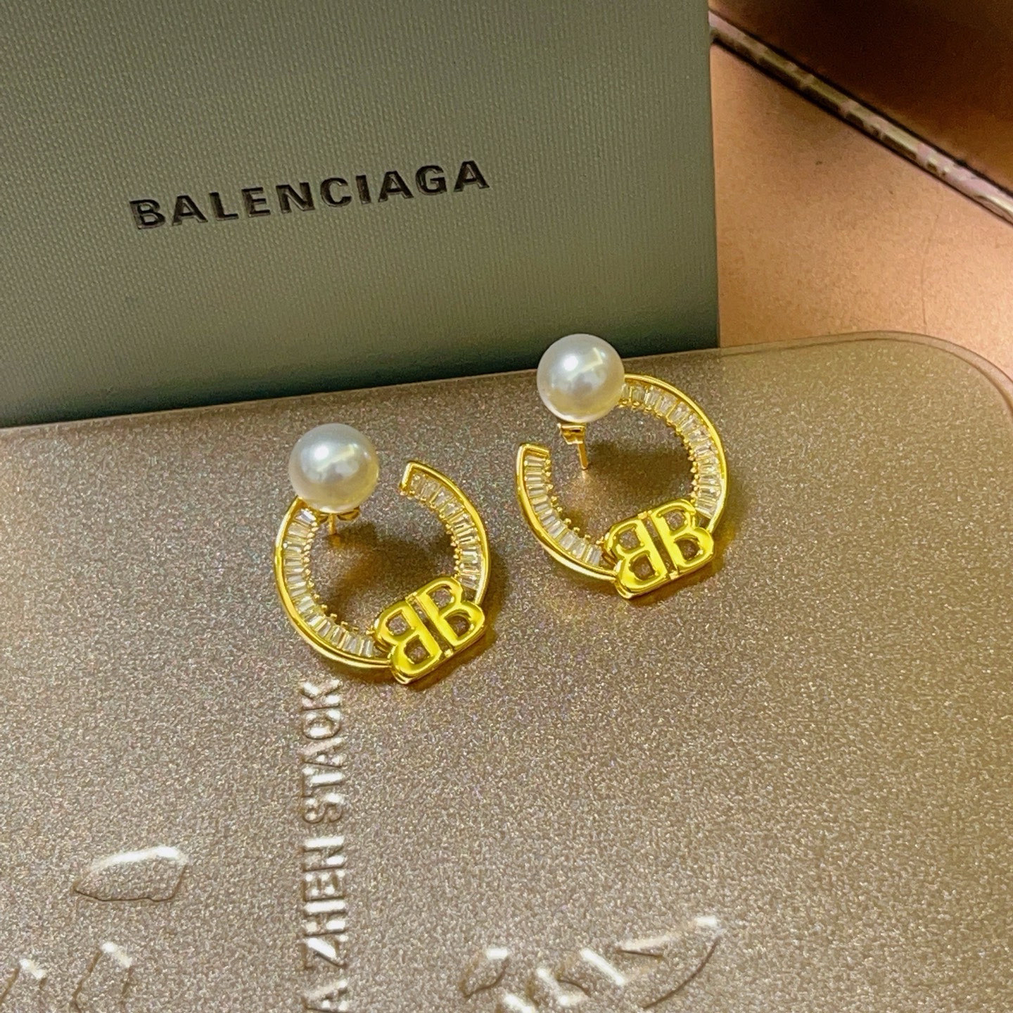 Balenciaga earrings-36
