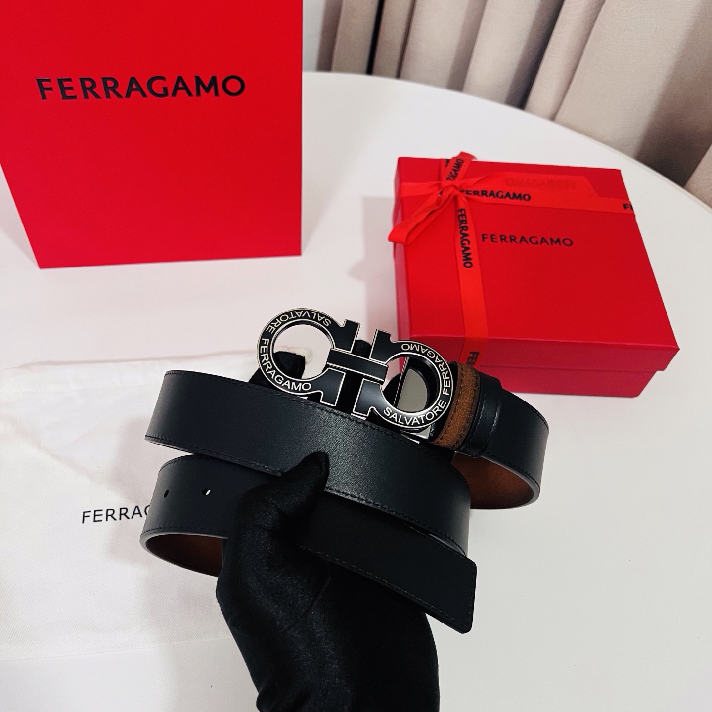 Ferragamo belt-77