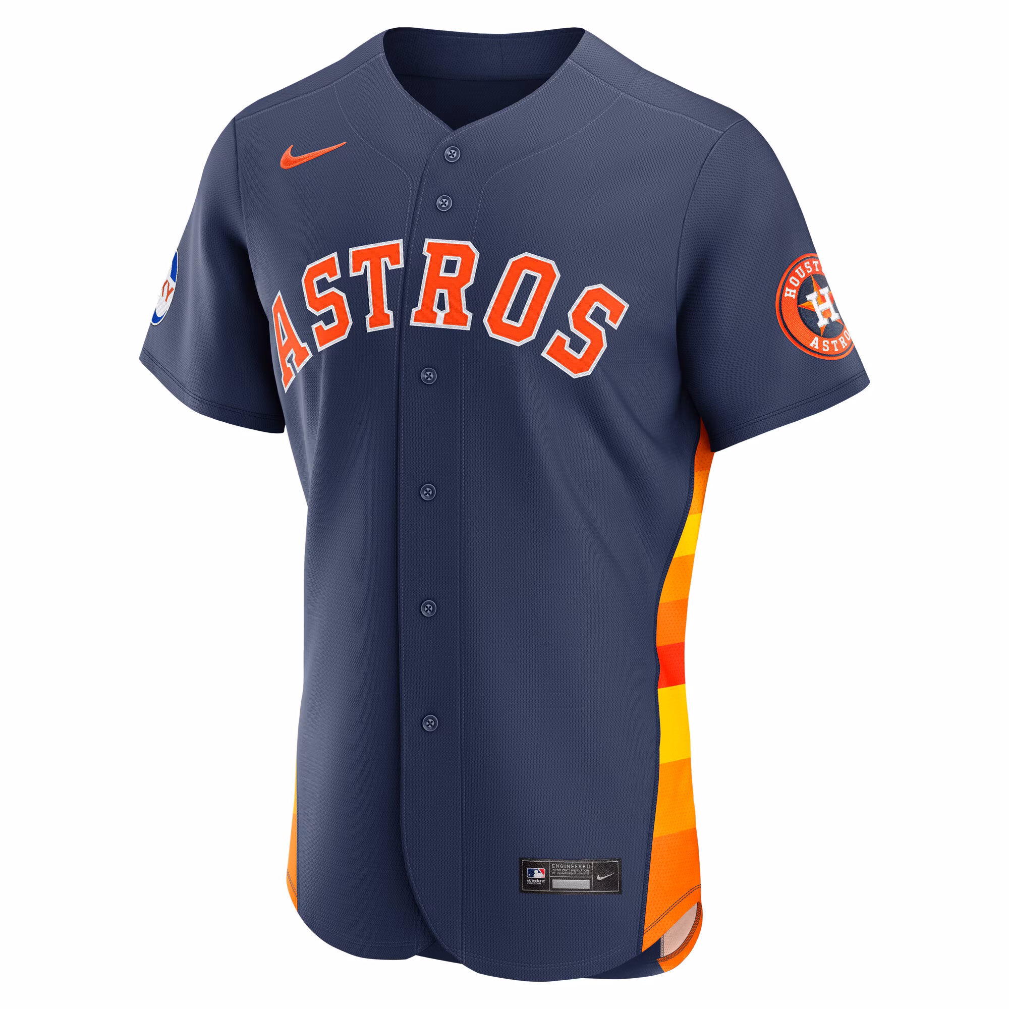 Houston Astros Nike Alternate 2 Authentic Jersey - Navy