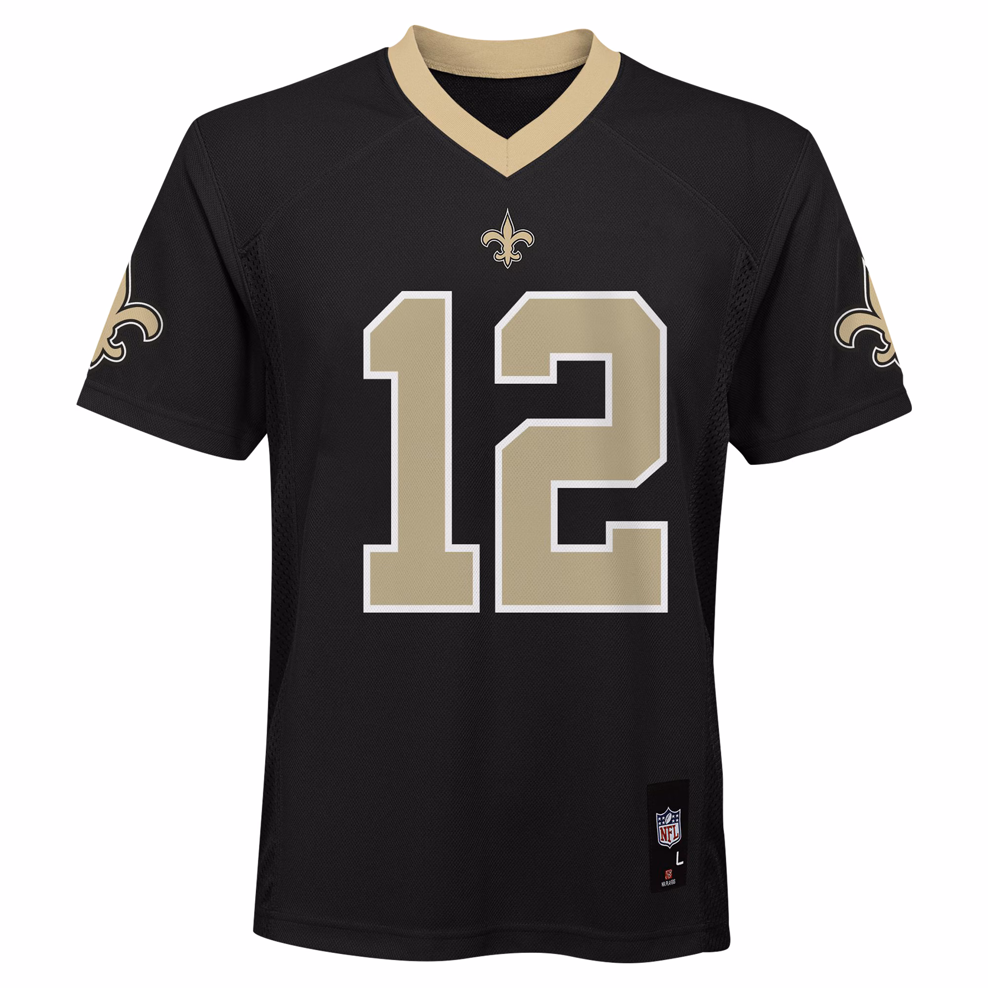 Chris Olave New Orleans Saints Youth Replica Player Jersey - Black