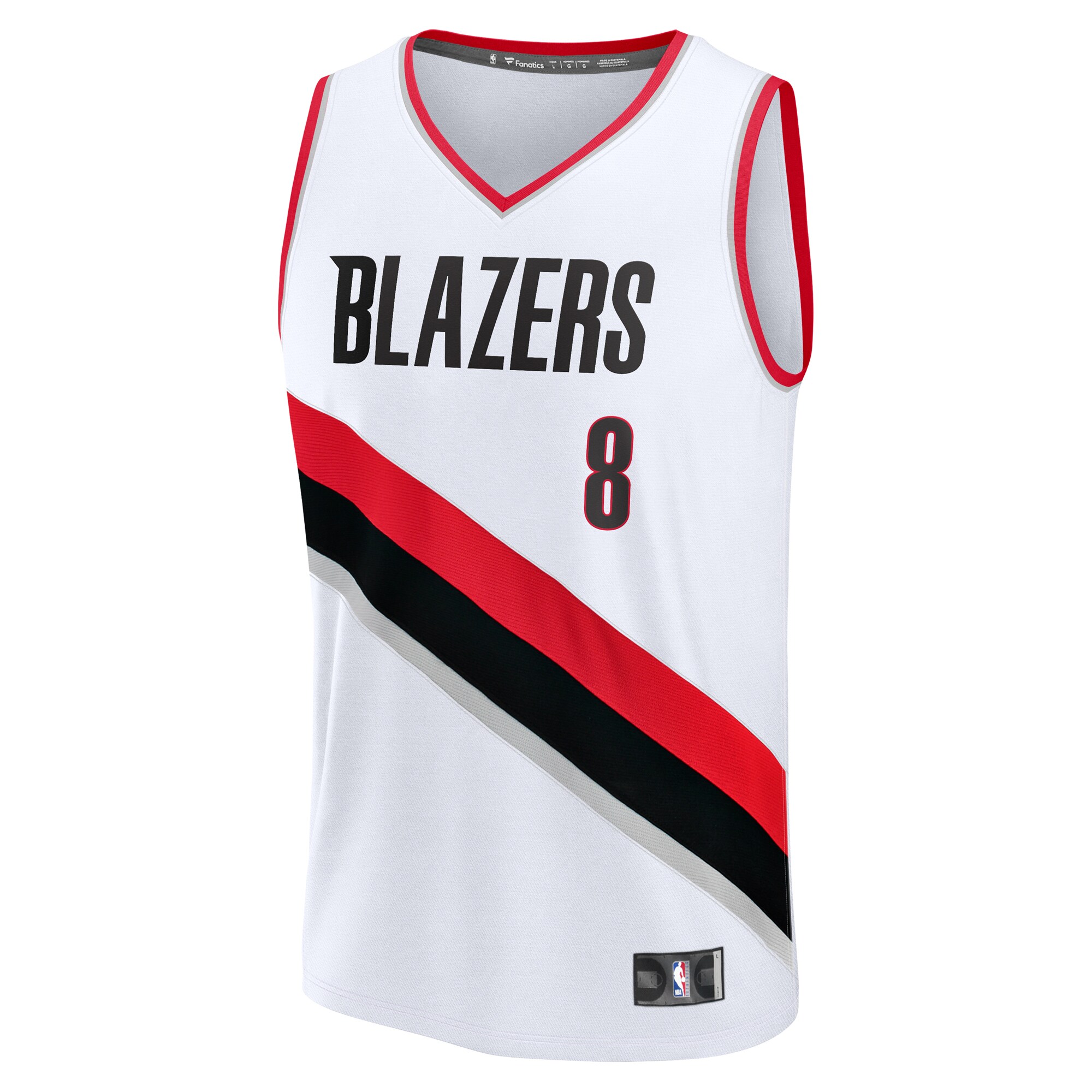 Deni Avdija Portland Trail Blazers Fanatics Fast Break Replica Player Jersey - Association Edition - White