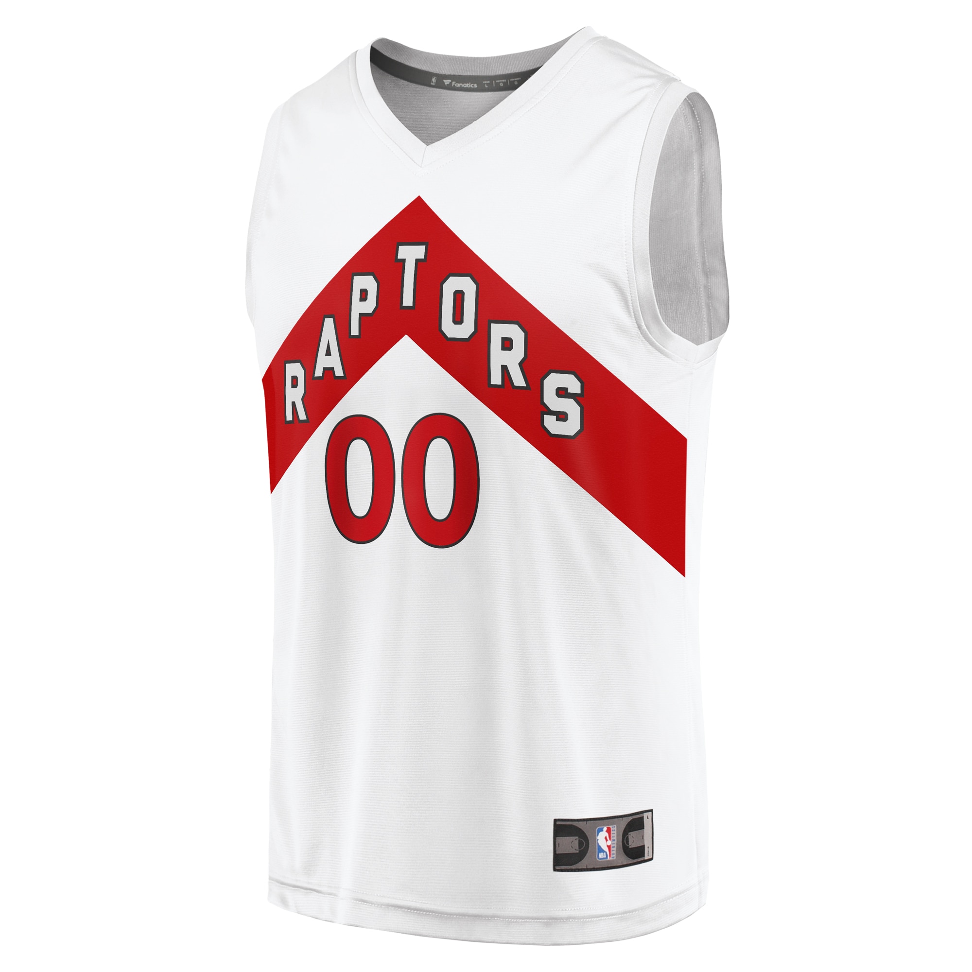 Toronto Raptors Fanatics Youth Fast Break Replica Custom Jersey - Association Edition - White