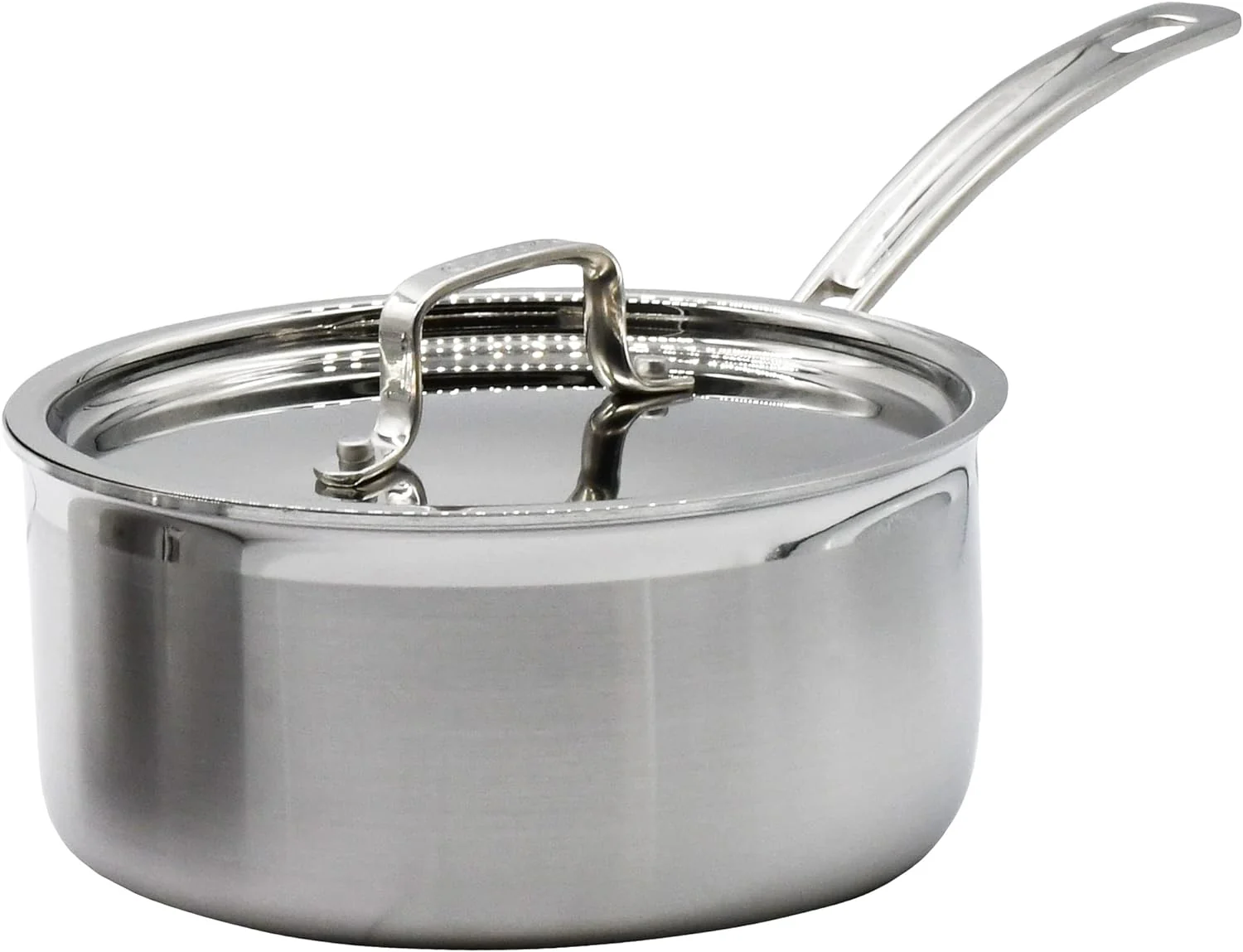 MultiClad Pro Stainless-Steel Cookware 13-Piece Cookware Set, Silver