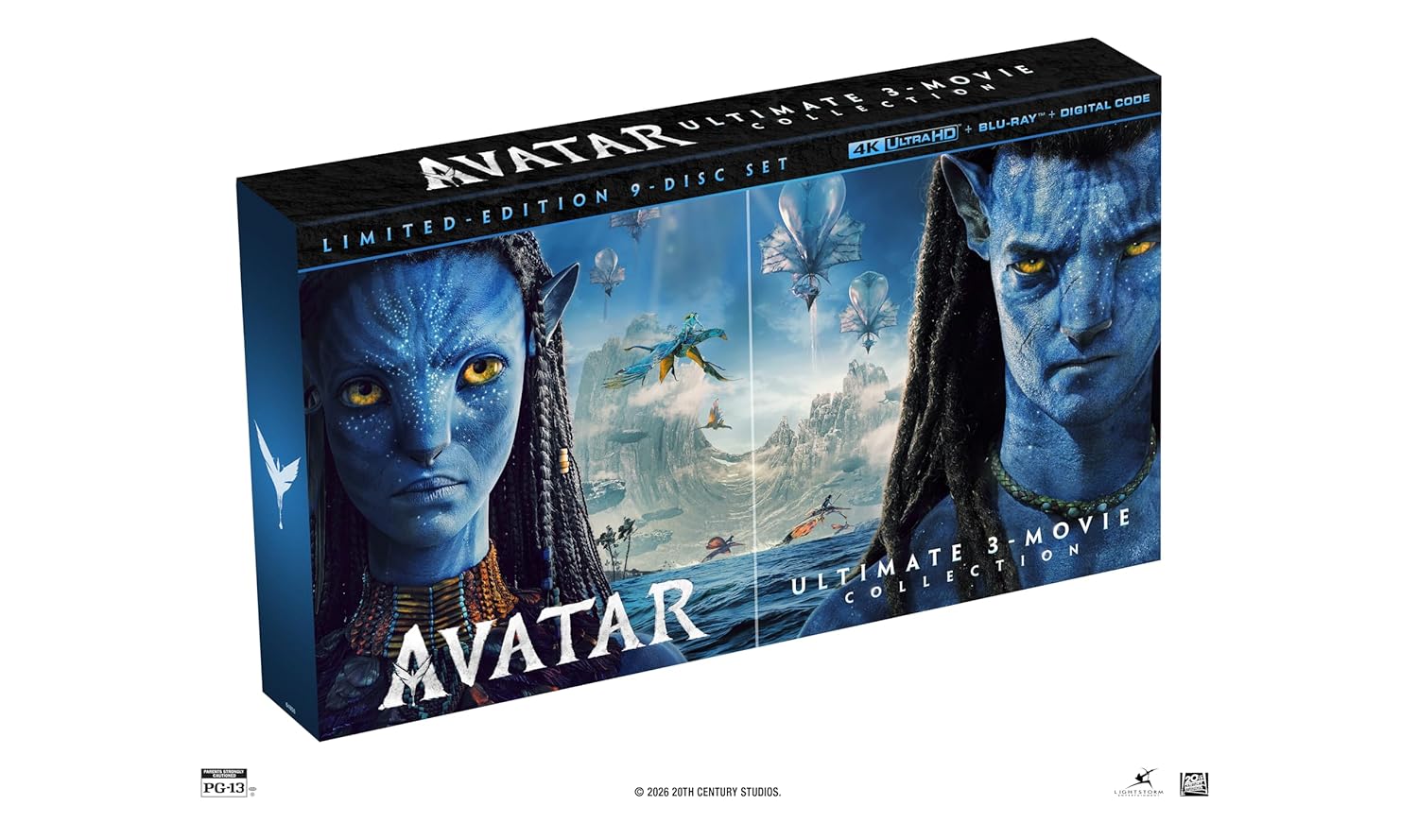 The Avatar 3-Movie Collector's Edition (4K UHD + Blu-ray + Digital)