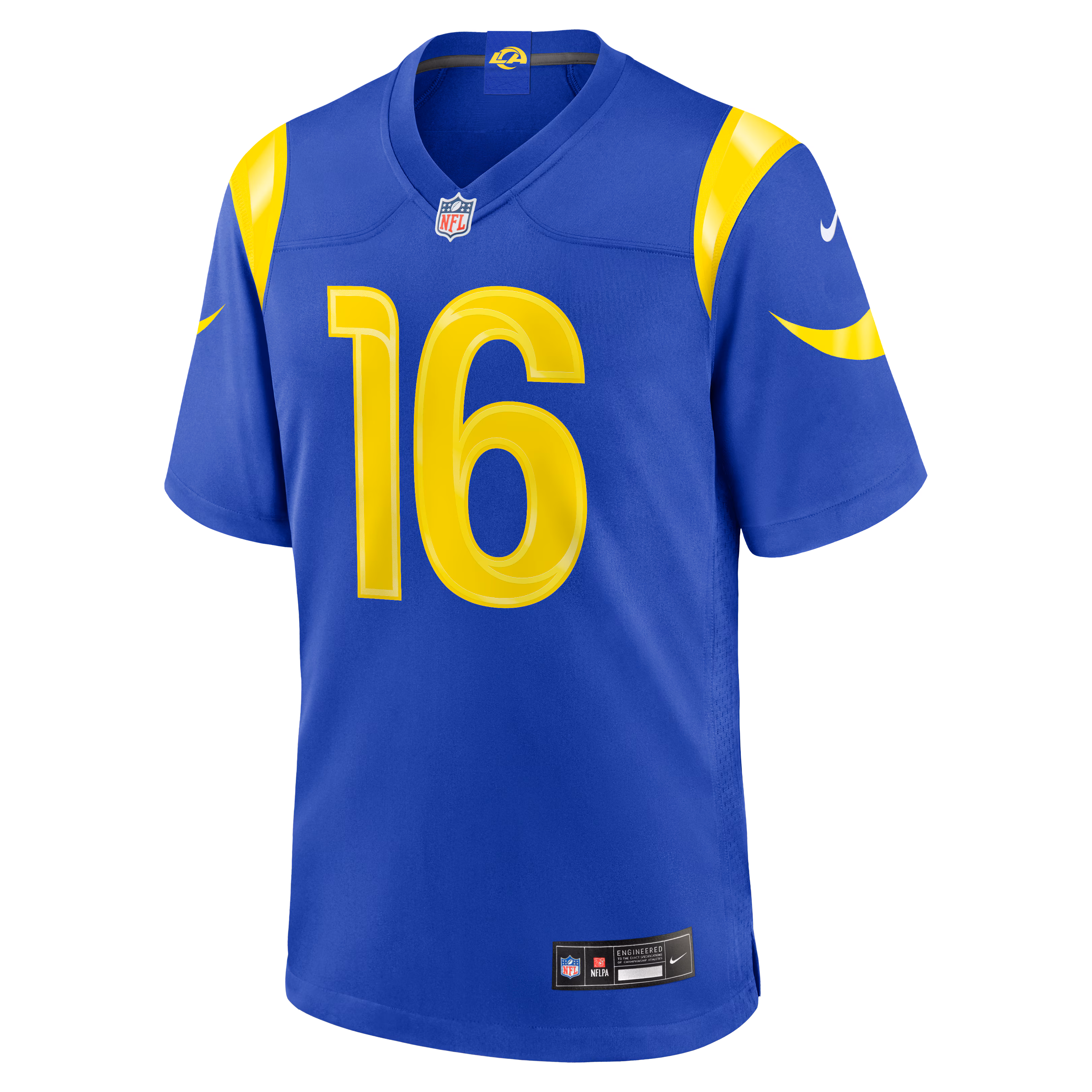 Tru Edwards Los Angeles Rams Nike Team Game Jersey - Royal