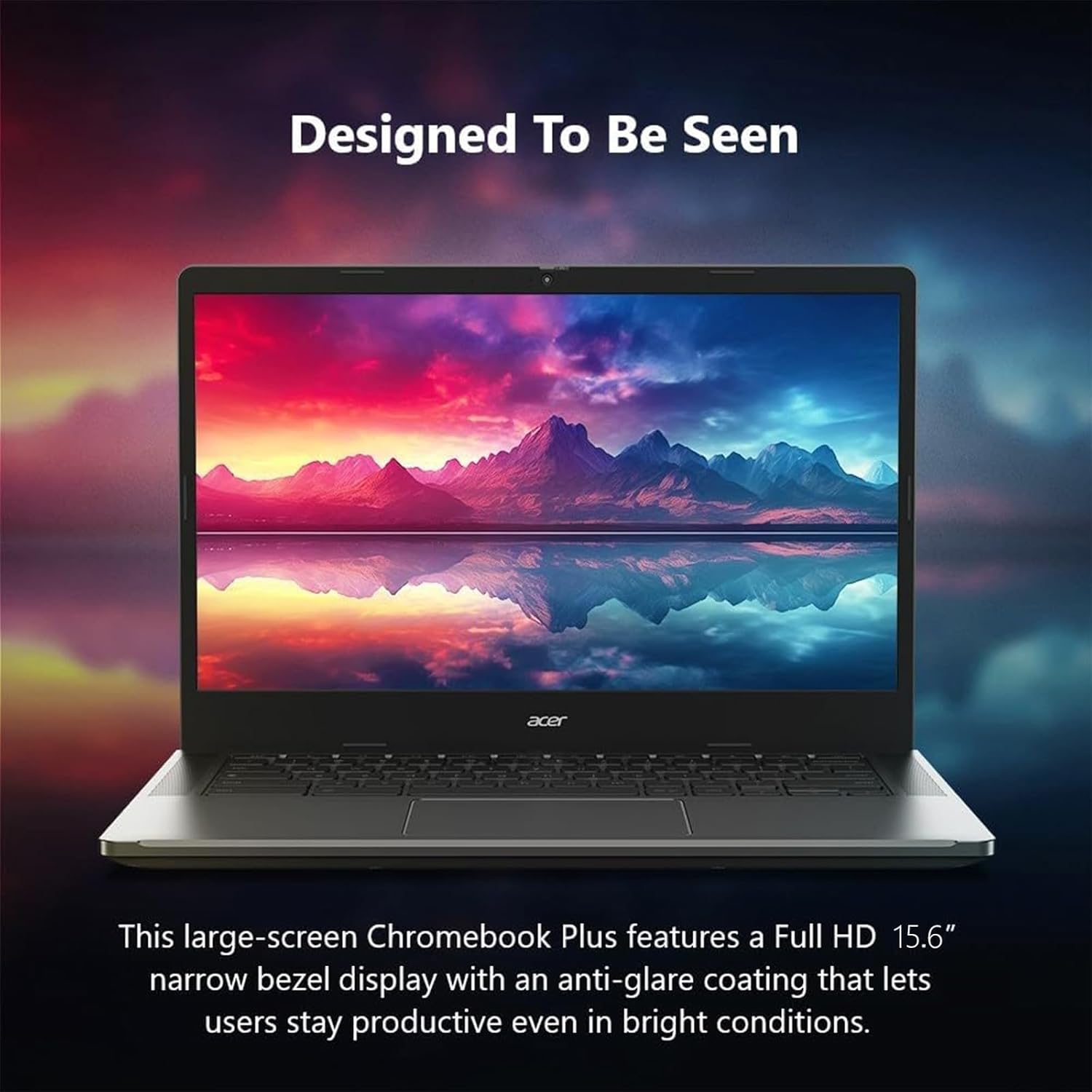 Acer Chromebook Plus 515 Touchscreen Laptop - 15inch FHD Touch -Intel Core i3-1305U - 8GB RAM -256GB SSD-Gaming Chromebook Google AI Pro -2TB Storage- Students School 2025