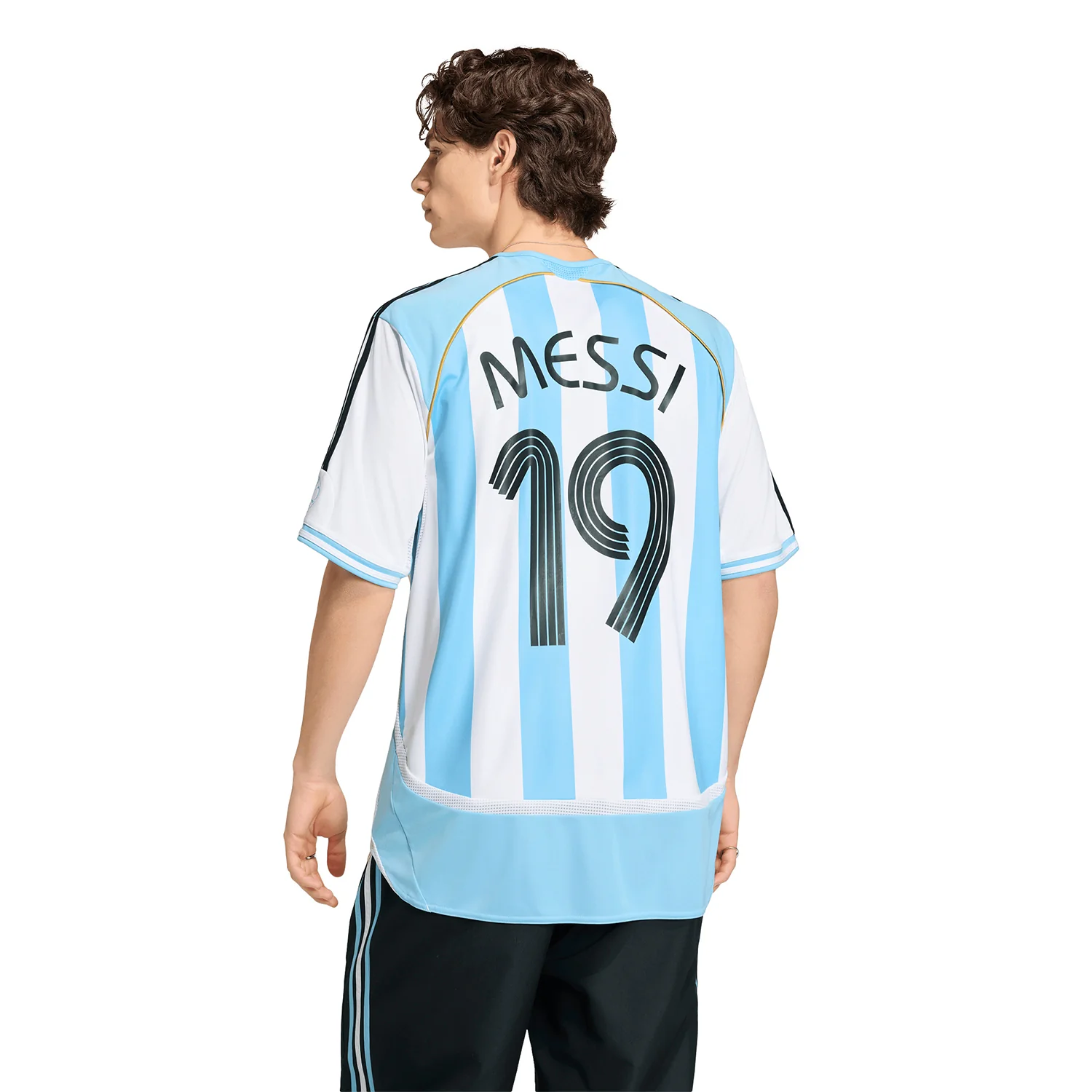 Argentina 2006 Home Messi Jersey - Men's