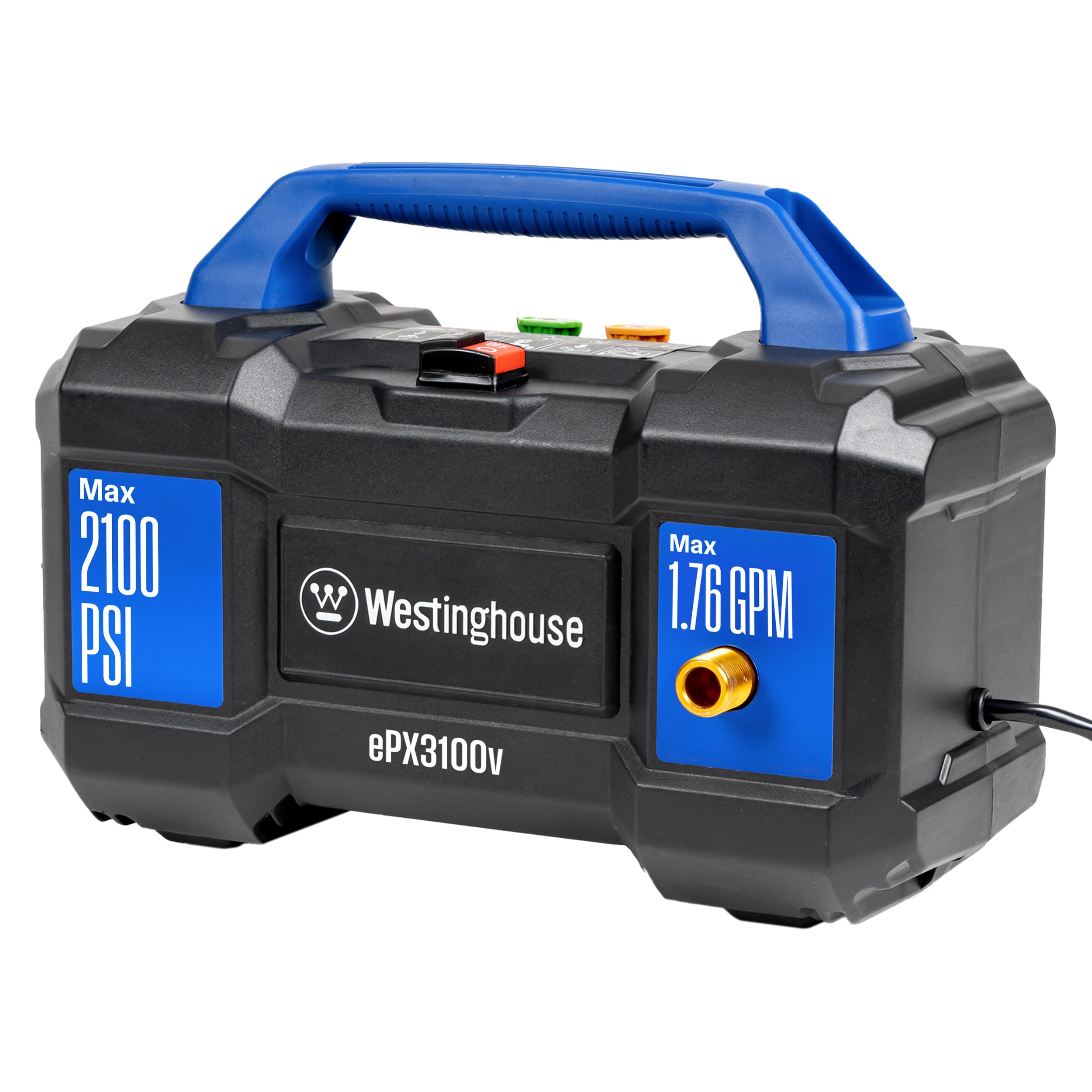 WESTINGHOUSE ePX3100v Electric Pressure Washer 2100 PSI 1.76 GPM