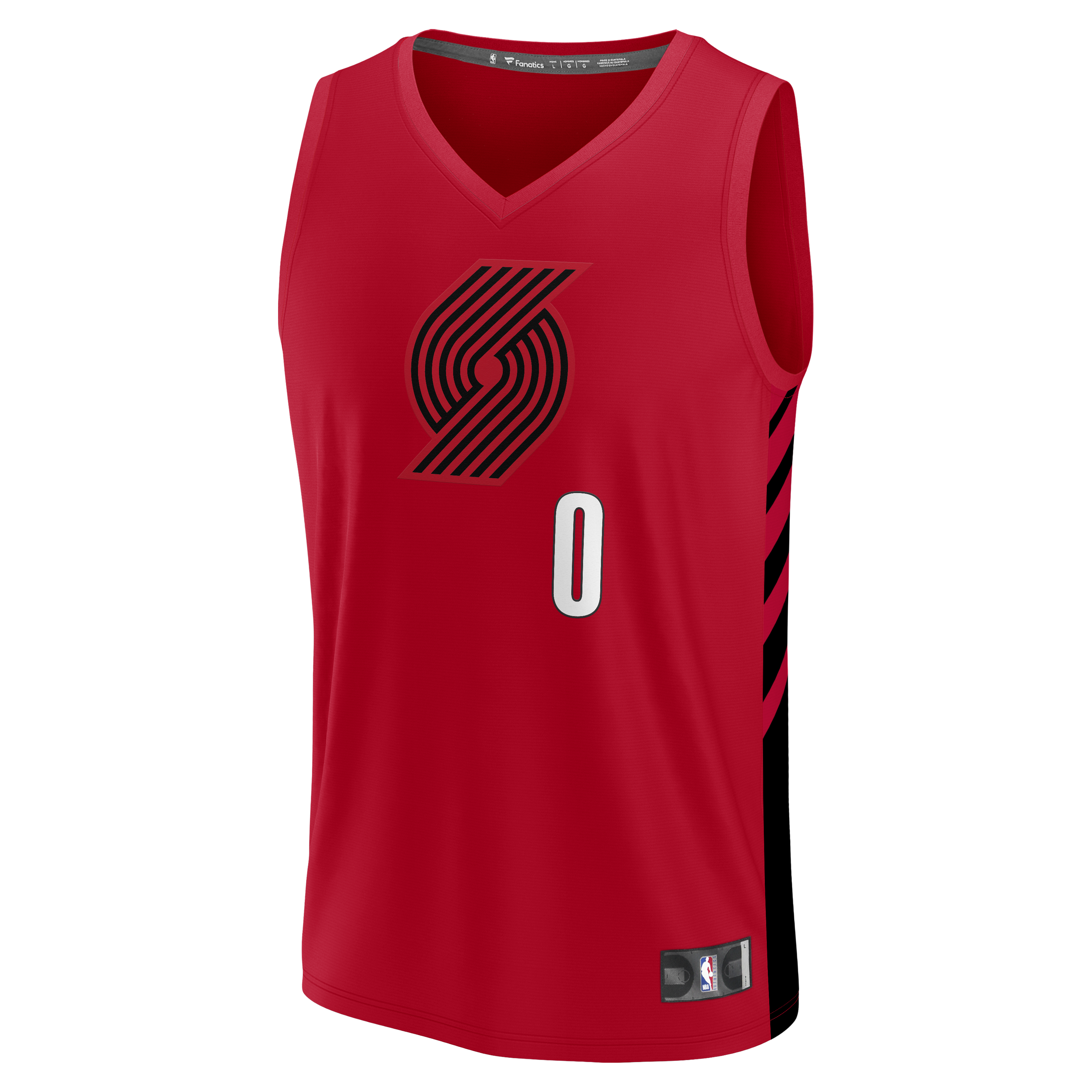 Damian Lillard Portland Trail Blazers Fanatics Fast Break Replica Jersey - Red - Statement Edition