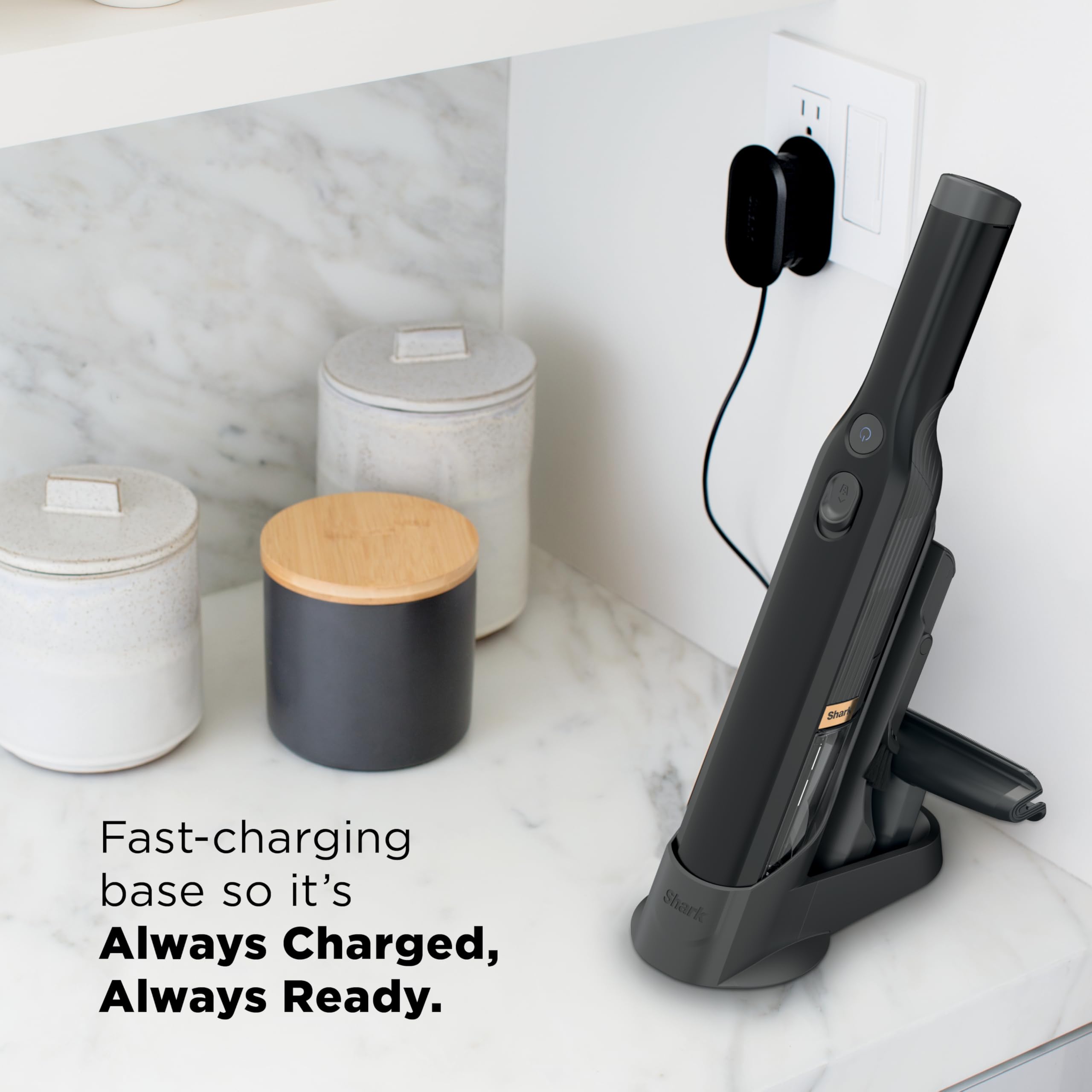 SHARK WANDVAC Cordless Hand Vac - Lightweight & Powerful