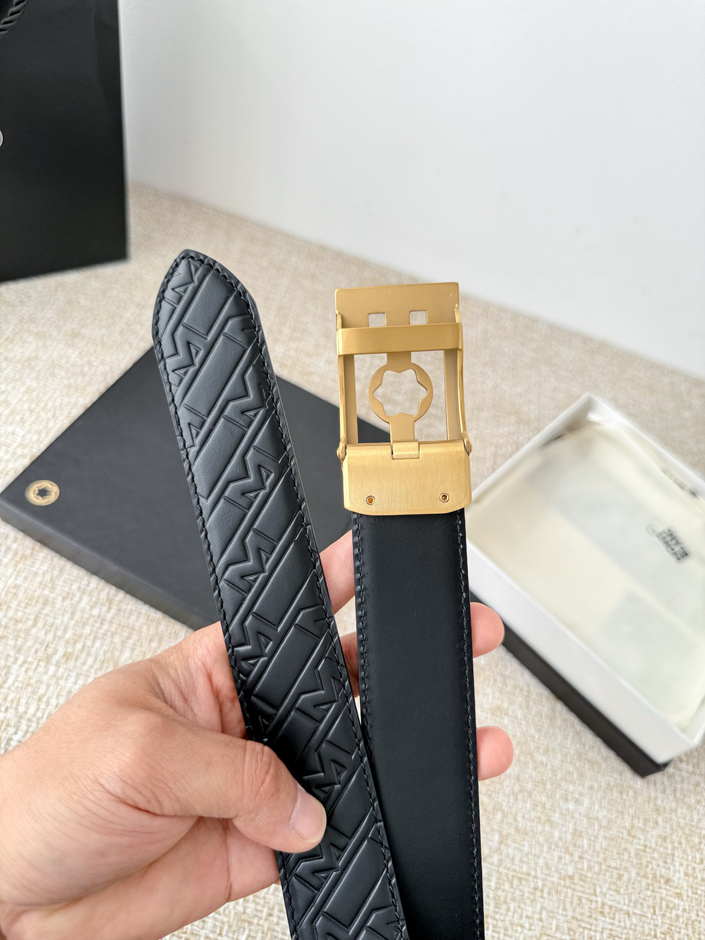 Montblanc belt-91