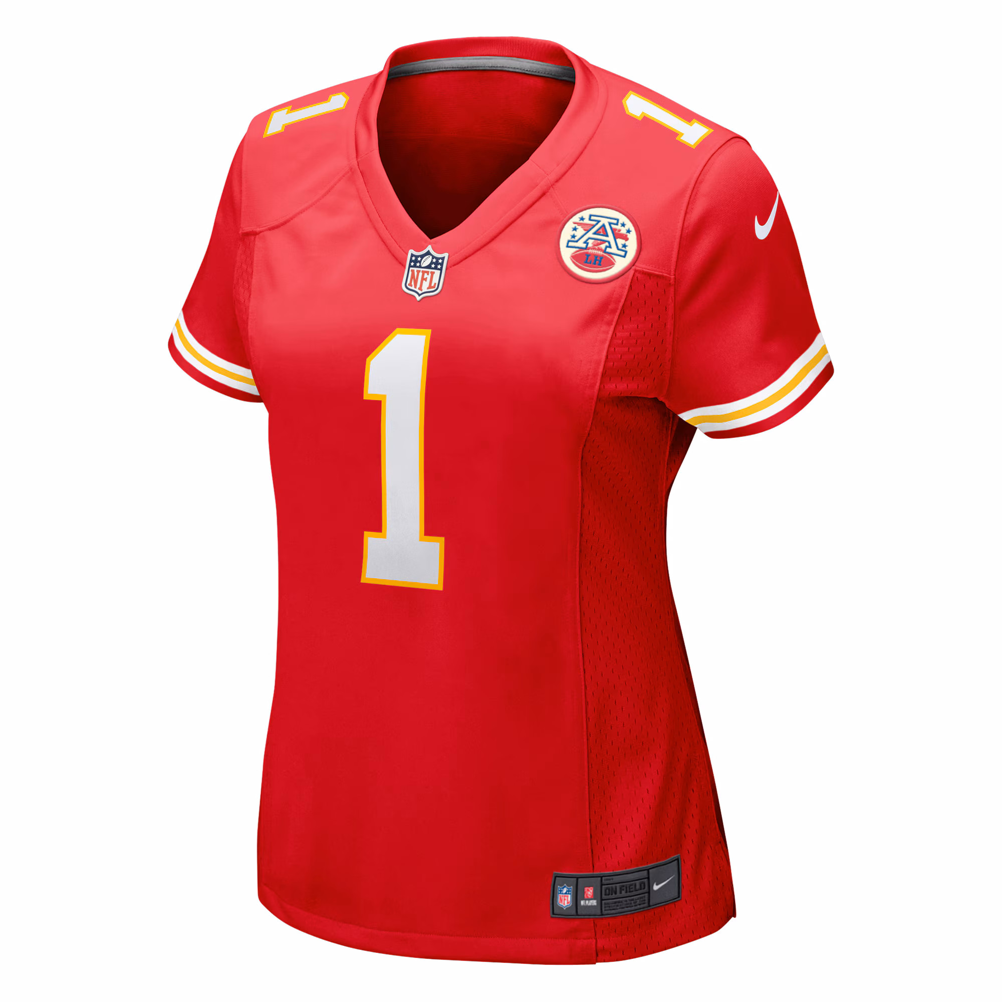 Number 1 Bride Kansas City Chiefs Nike Women's Game Jersey - Red