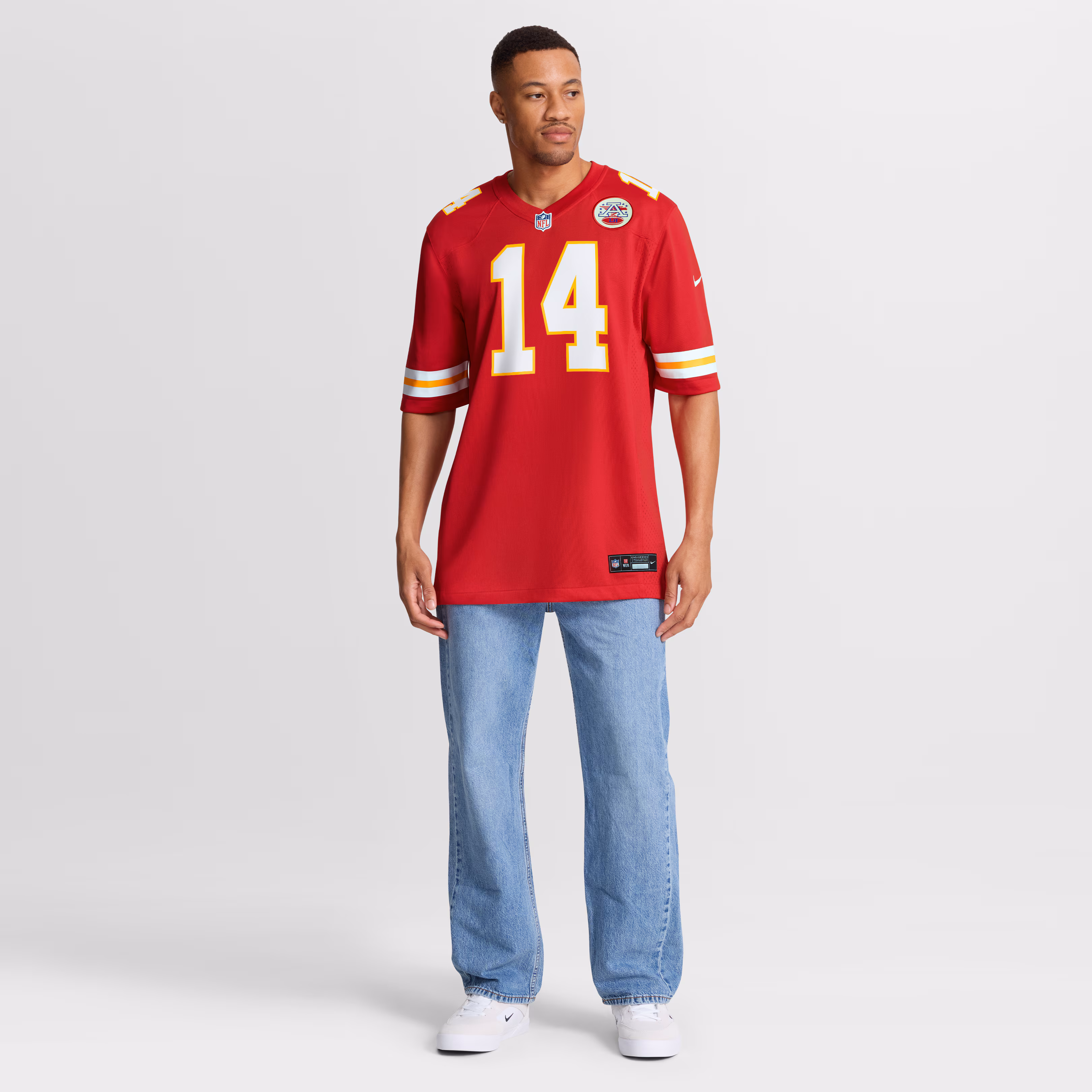 Garrett Nussmeier Kansas City Chiefs Nike Game Jersey - Red