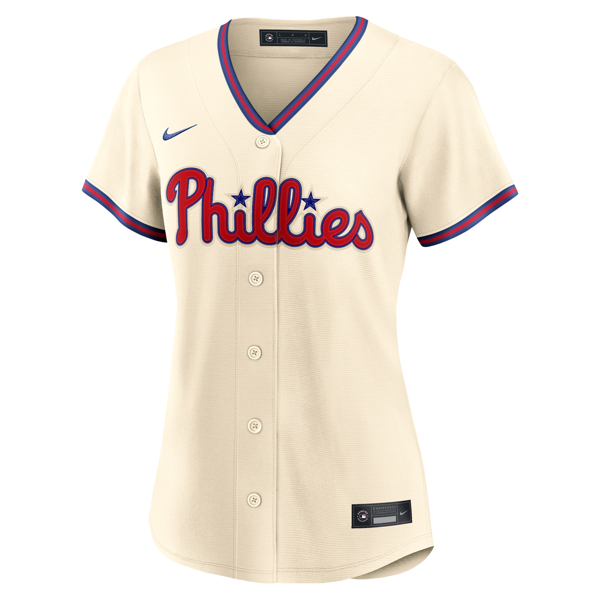 Bryce Harper Philadelphia Phillies Nike Women's Alternate Replica Jersey - Cream