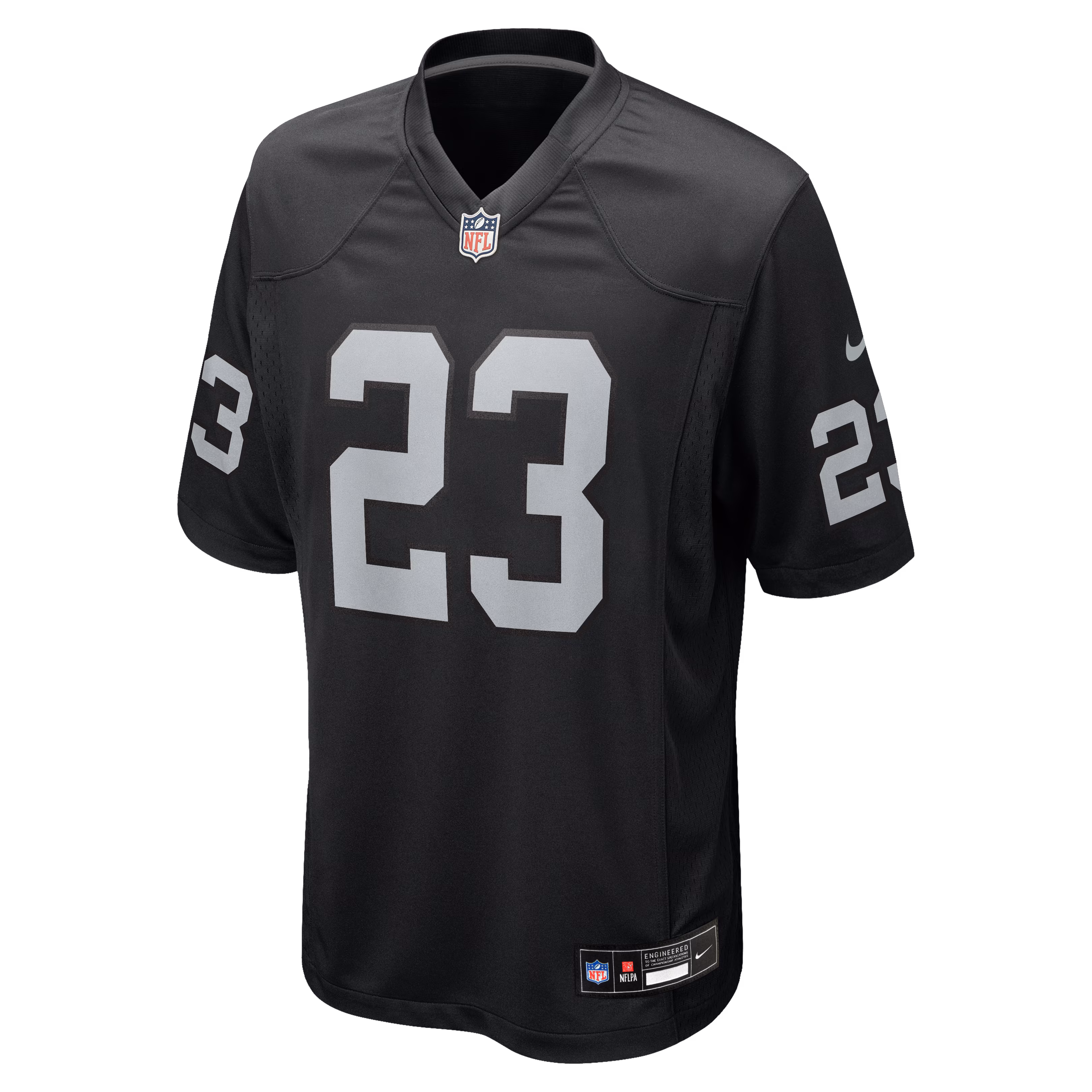 Dylan Laube Las Vegas Raiders Nike Team Game Jersey -  Black