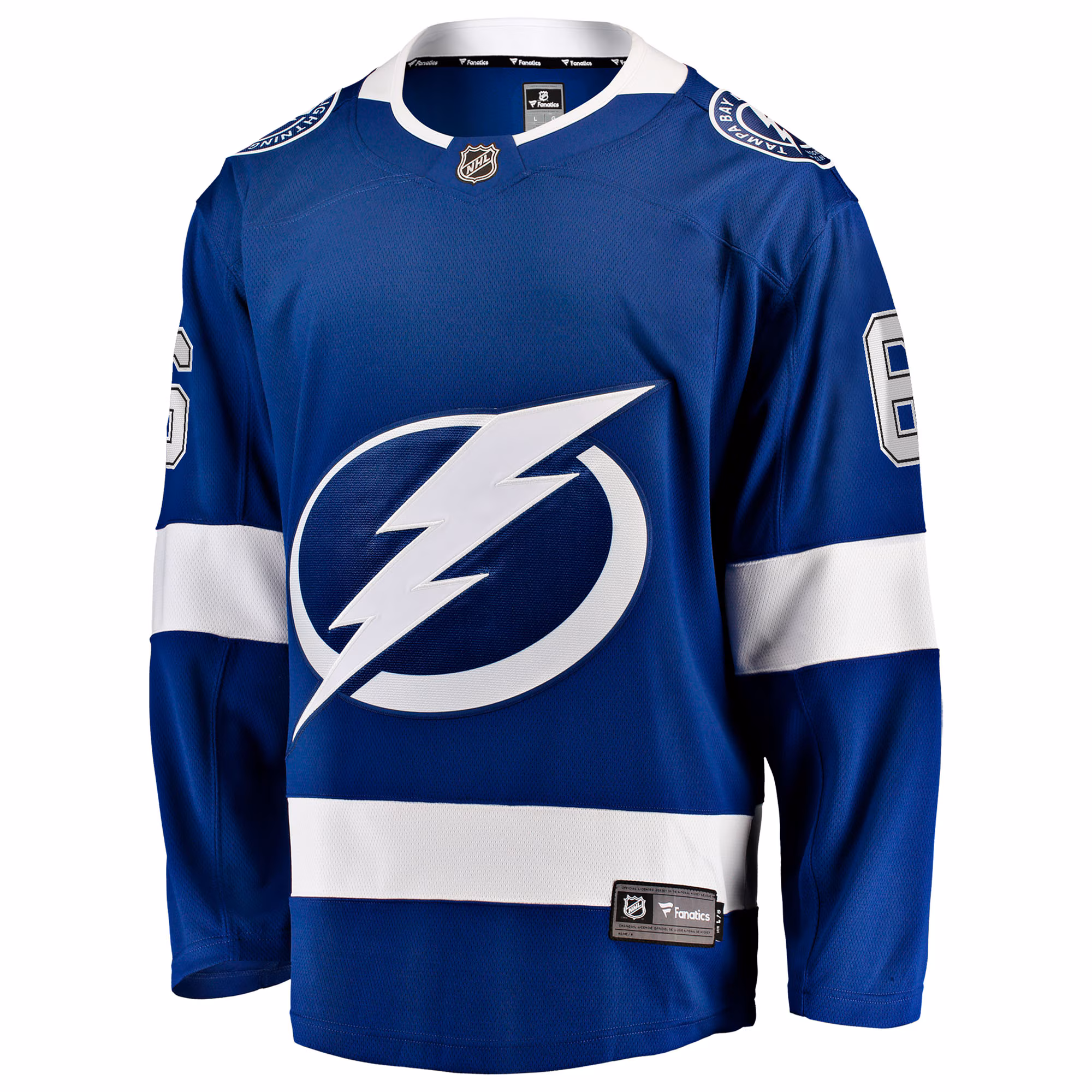 Nick Abruzzese Tampa Bay Lightning Fanatics Home Breakaway Jersey - Blue