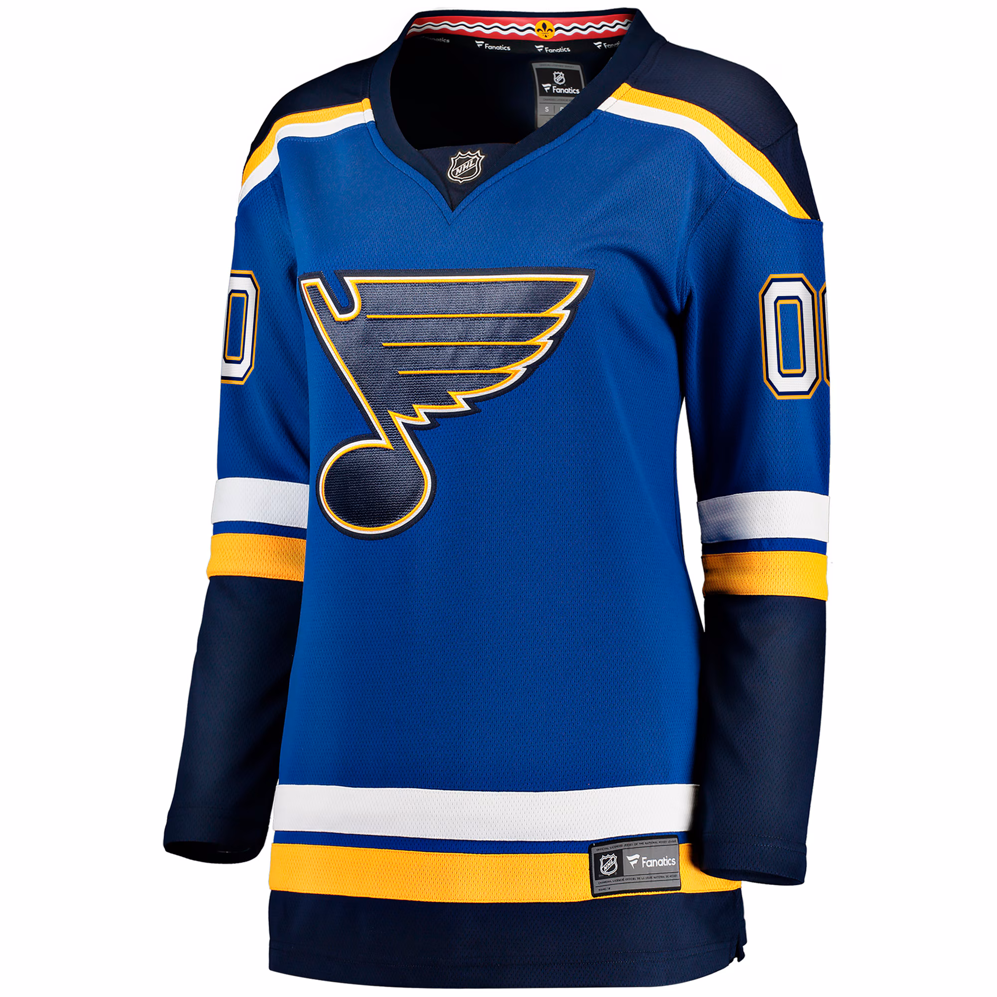 St. Louis Blues Fanatics Women's Home Breakaway Custom Jersey - Blue