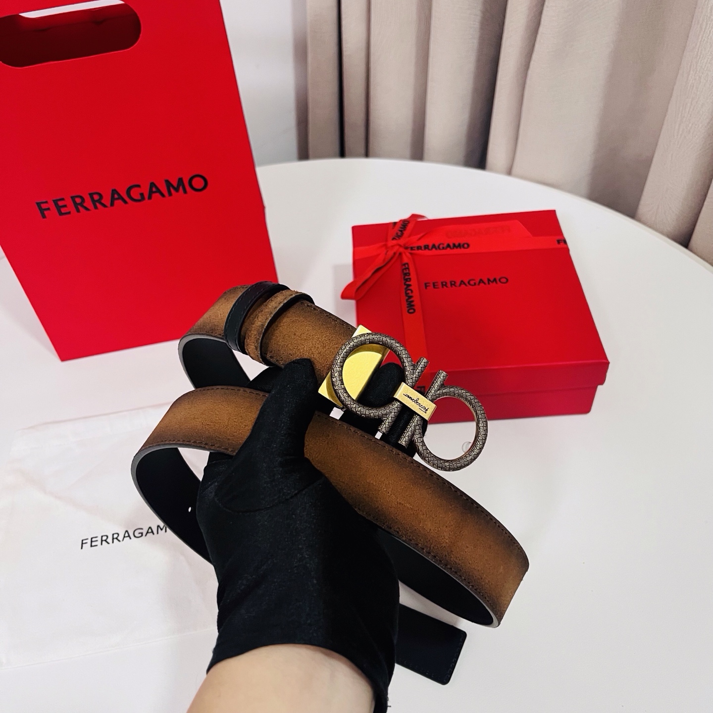 Ferragamo belt-75